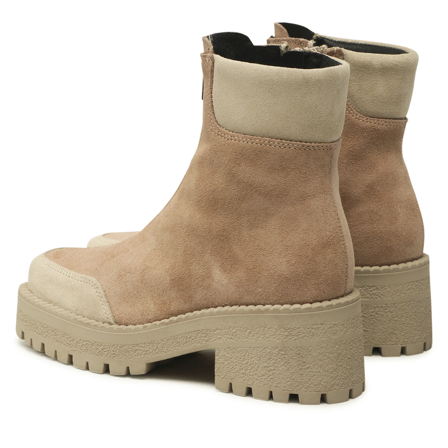 Vero Moda Botine Elly 10274886 Bej - Pled.ro