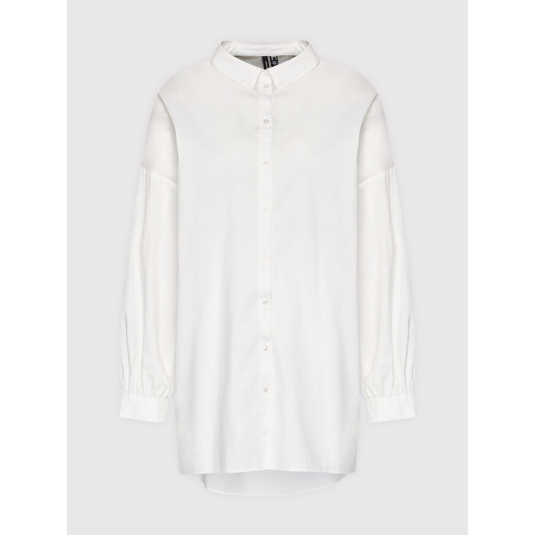 Vero Moda Cămașă Bina 10250576 Alb Oversize - Pled.ro