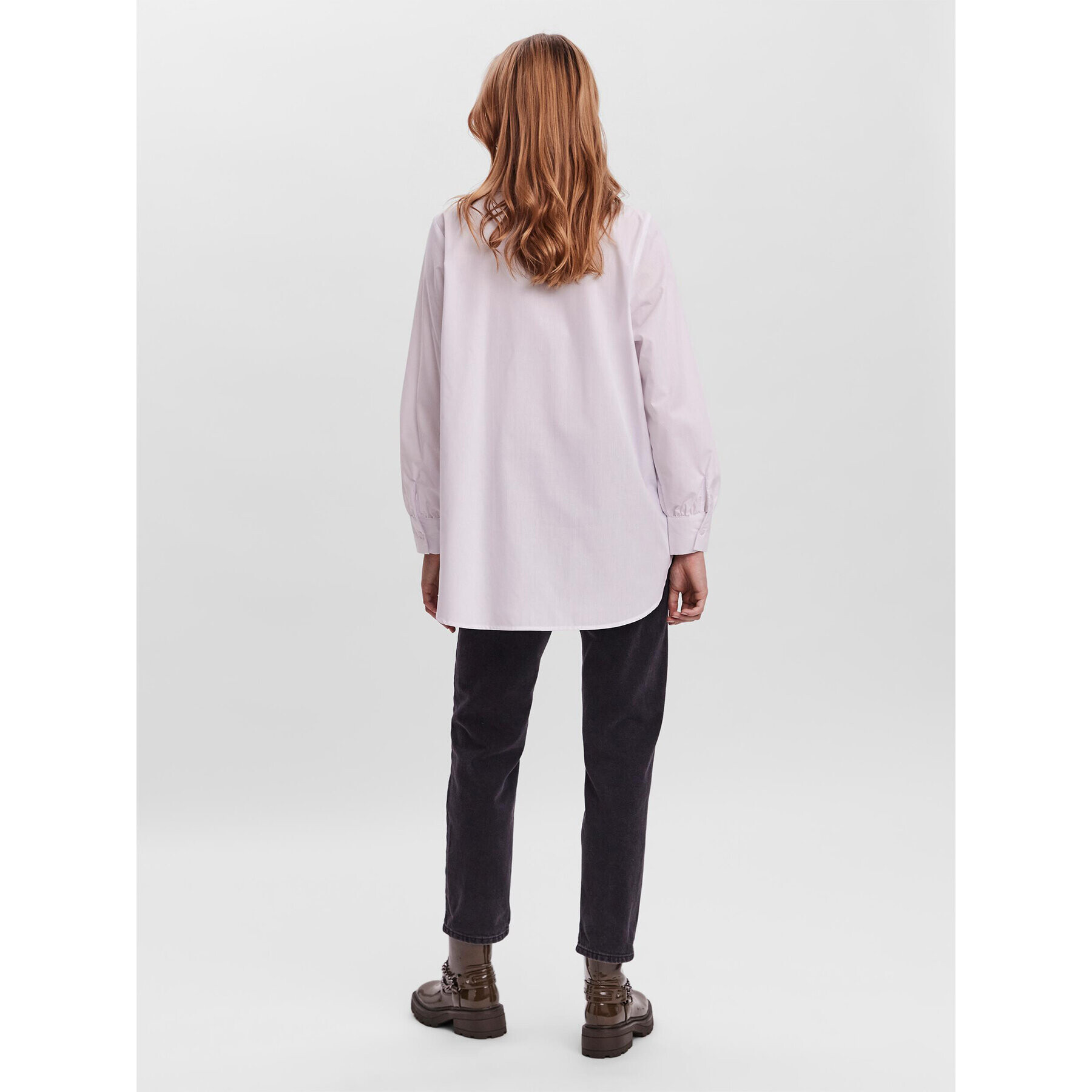 Vero Moda Cămașă 10264952 Alb Regular Fit - Pled.ro