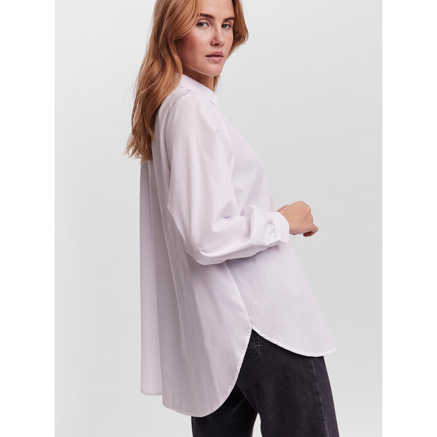 Vero Moda Cămașă 10264952 Alb Regular Fit - Pled.ro