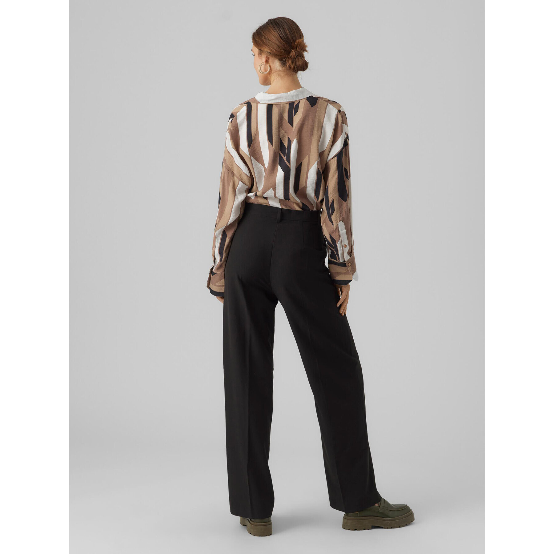 Vero Moda Cămașă 10295476 Maro Regular Fit - Pled.ro