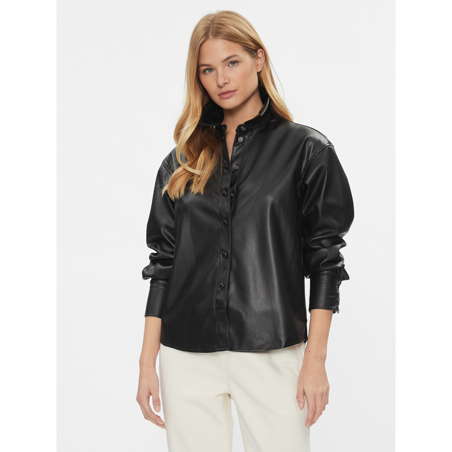 Vero Moda Cămașă Sof 10300009 Negru Regular Fit - Pled.ro