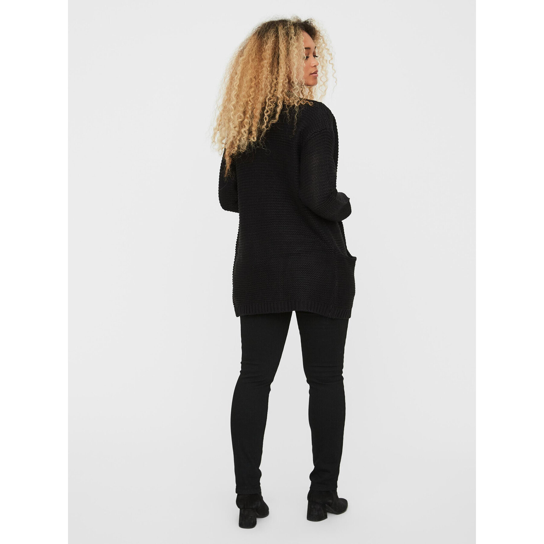 Vero Moda Cardigan 10183605 Negru Regular Fit - Pled.ro