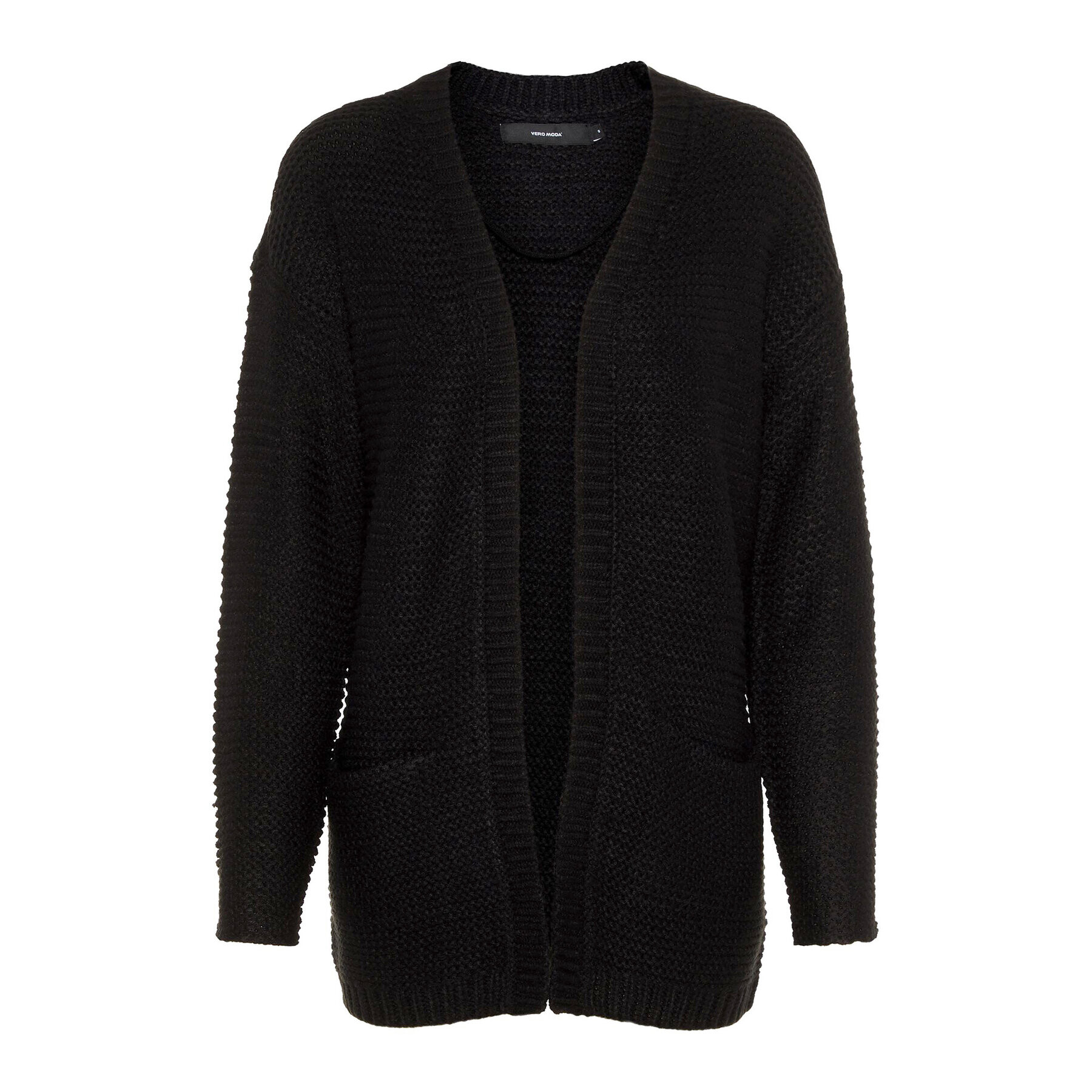 Vero Moda Cardigan 10183605 Negru Regular Fit - Pled.ro