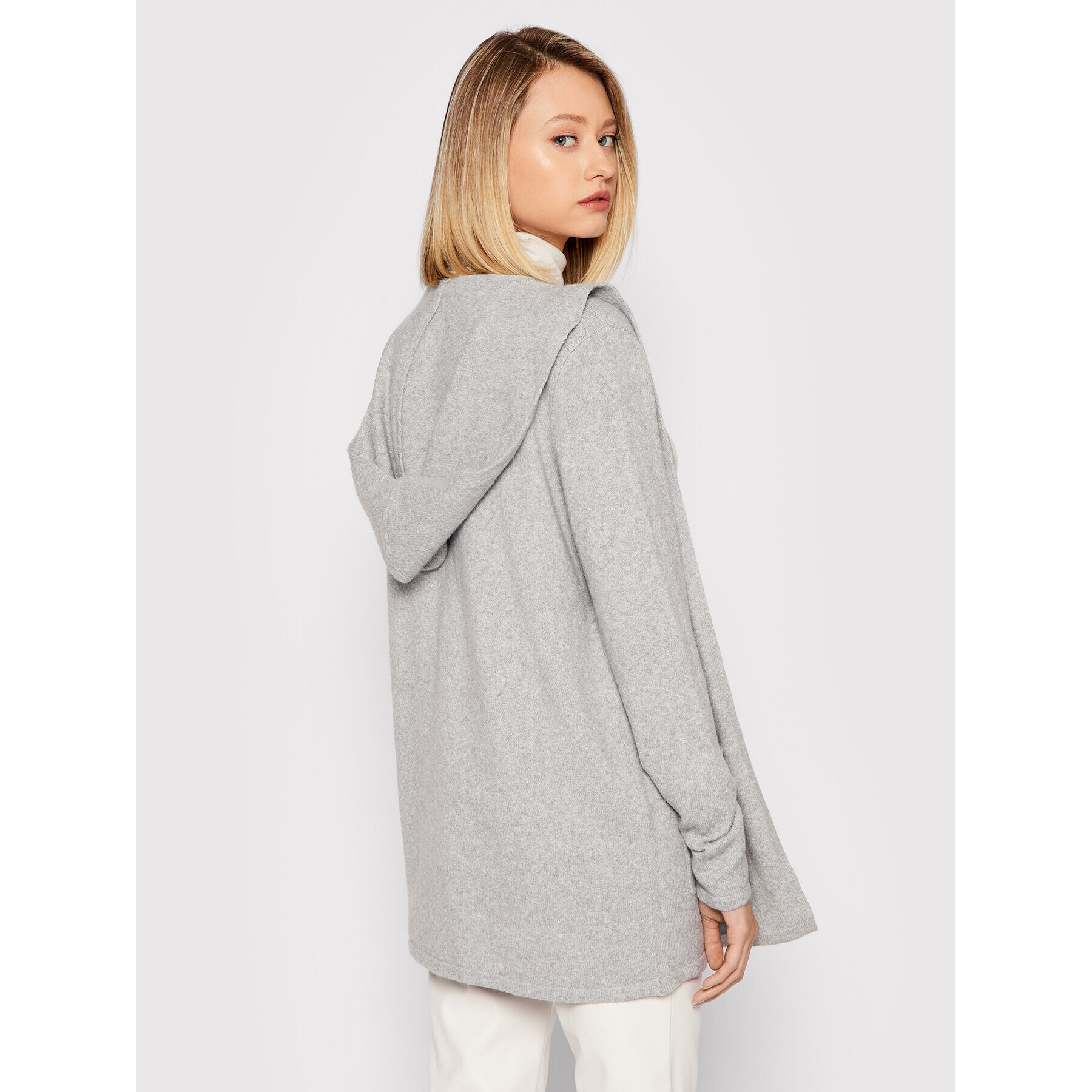 Vero Moda Cardigan Doffy 10235948 Gri Loose Fit - Pled.ro