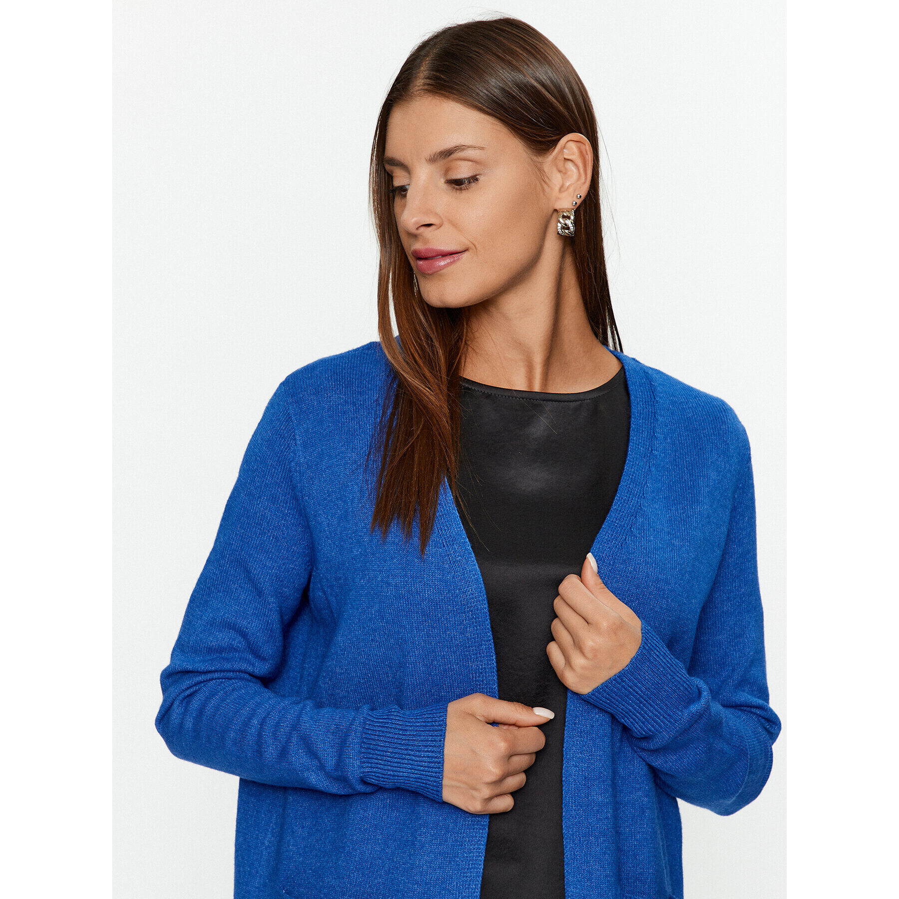 Vero Moda Cardigan Lillie 10269434 Bleumarin Regular Fit - Pled.ro