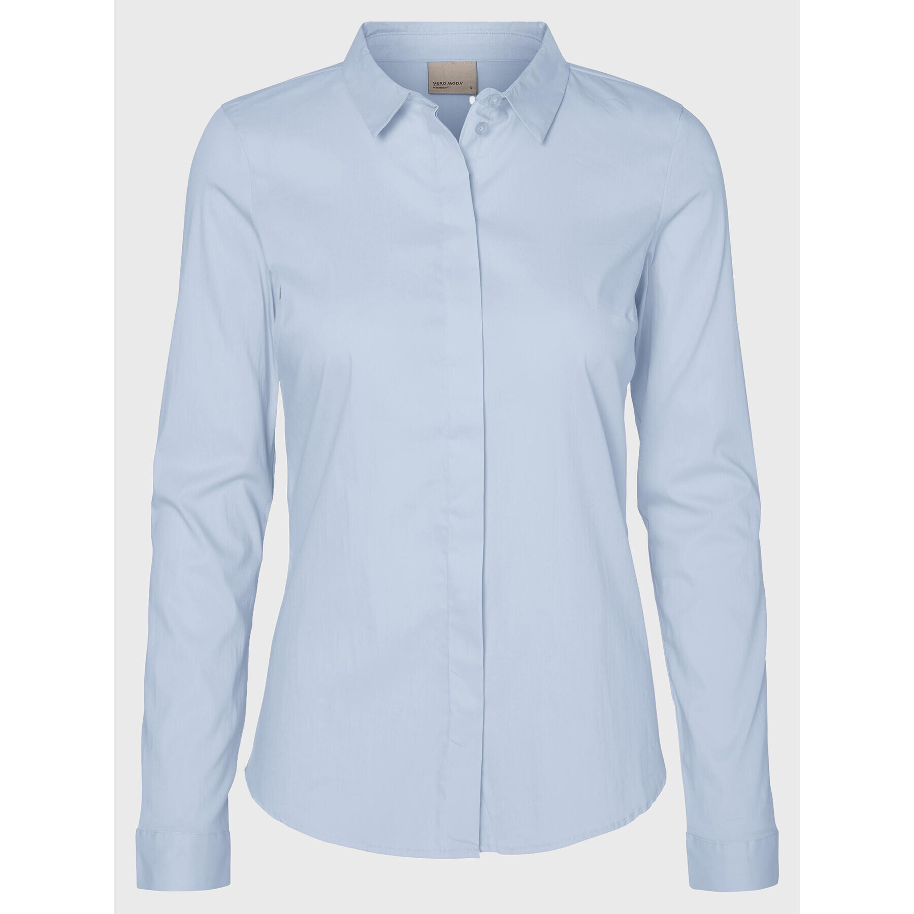 Vero Moda Cămașă Lady 10164900 Albastru Slim Fit - Pled.ro