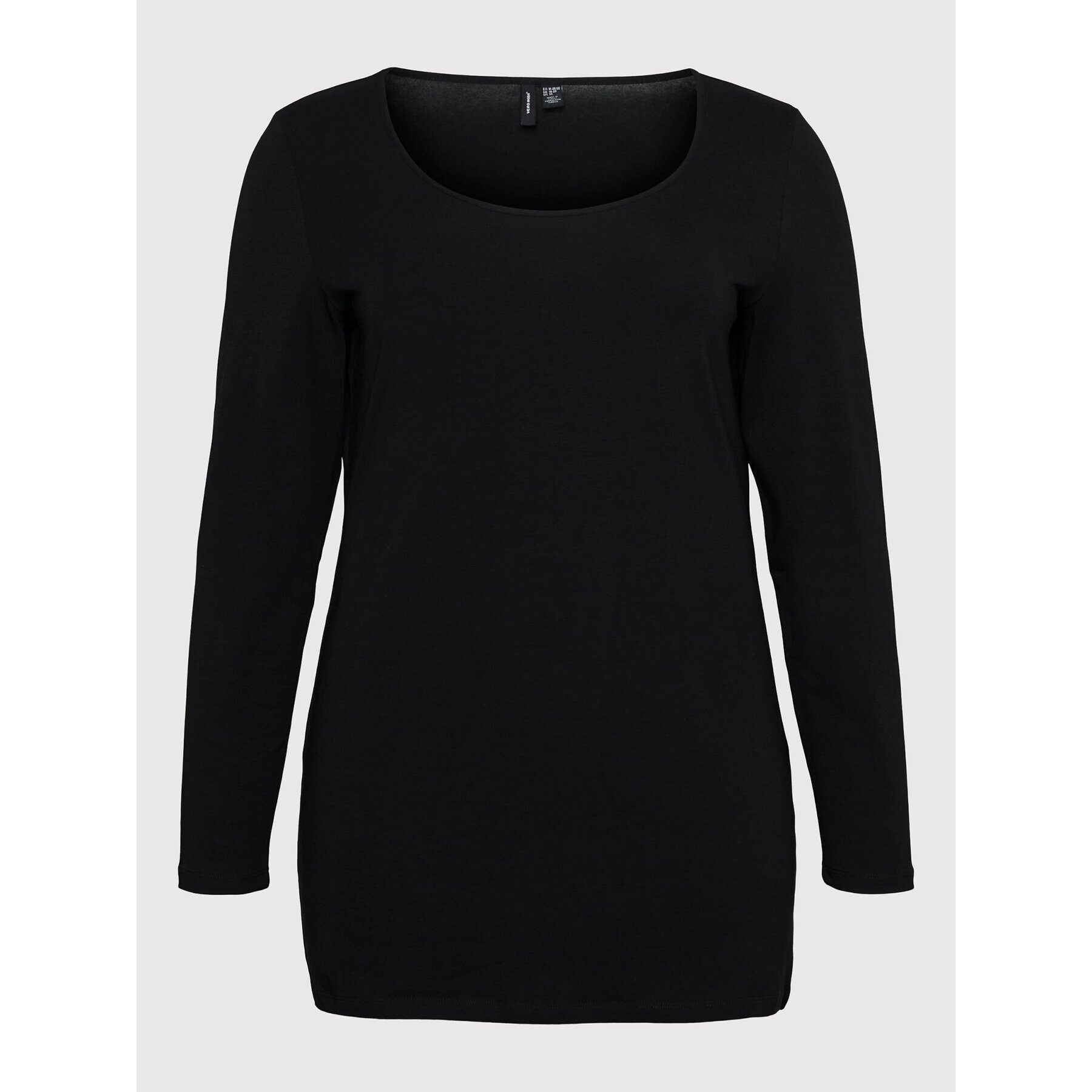 Vero Moda Curve Bluză Paxi 10251959 Negru Tight Fit - Pled.ro