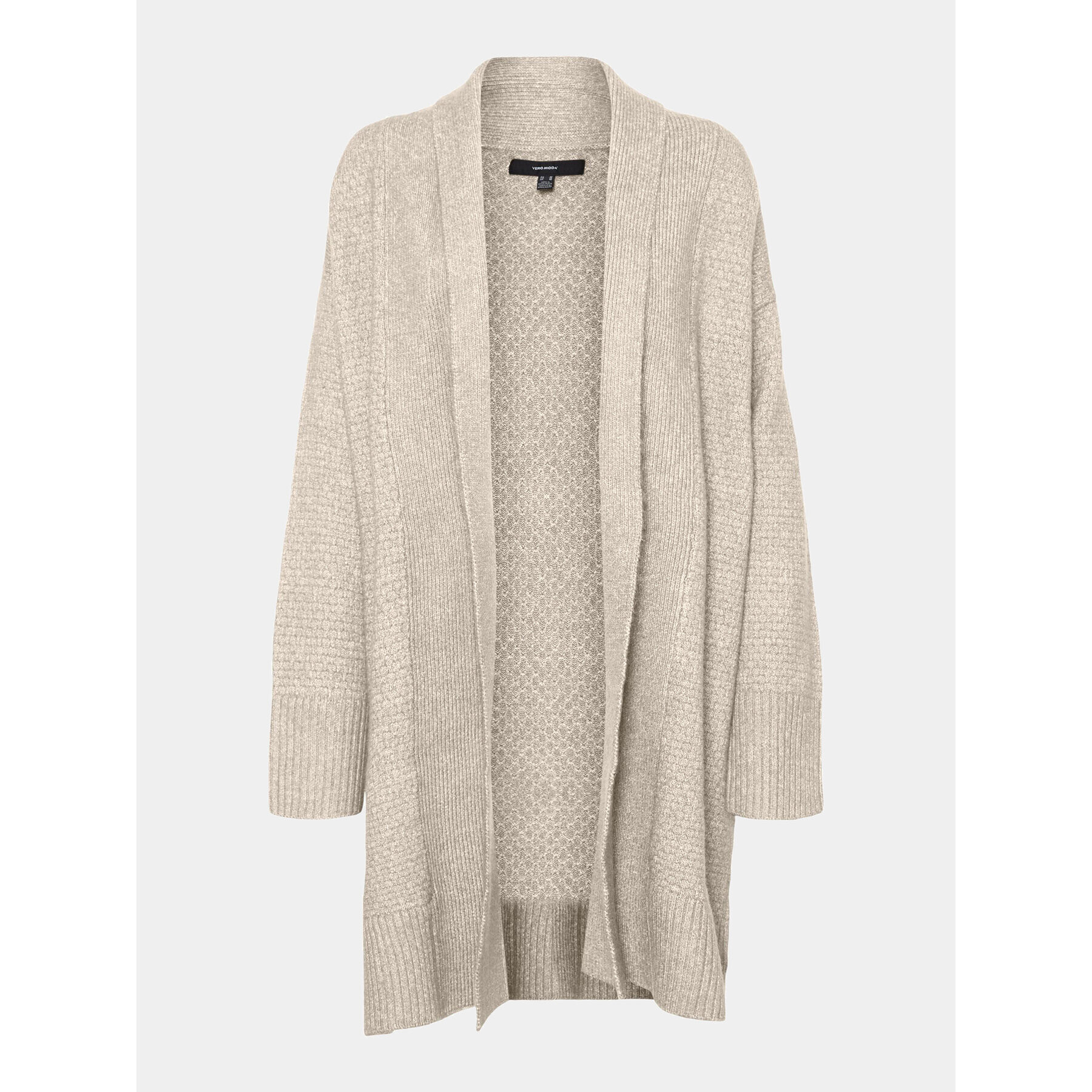 Vero Moda Curve Cardigan 10297283 Bej Regular Fit - Pled.ro