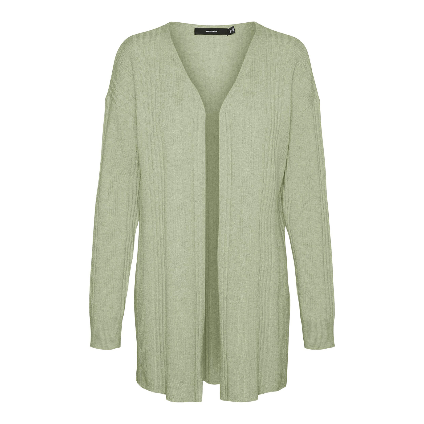 Vero Moda Curve Cardigan Innie 10278781 Verde Regular Fit - Pled.ro