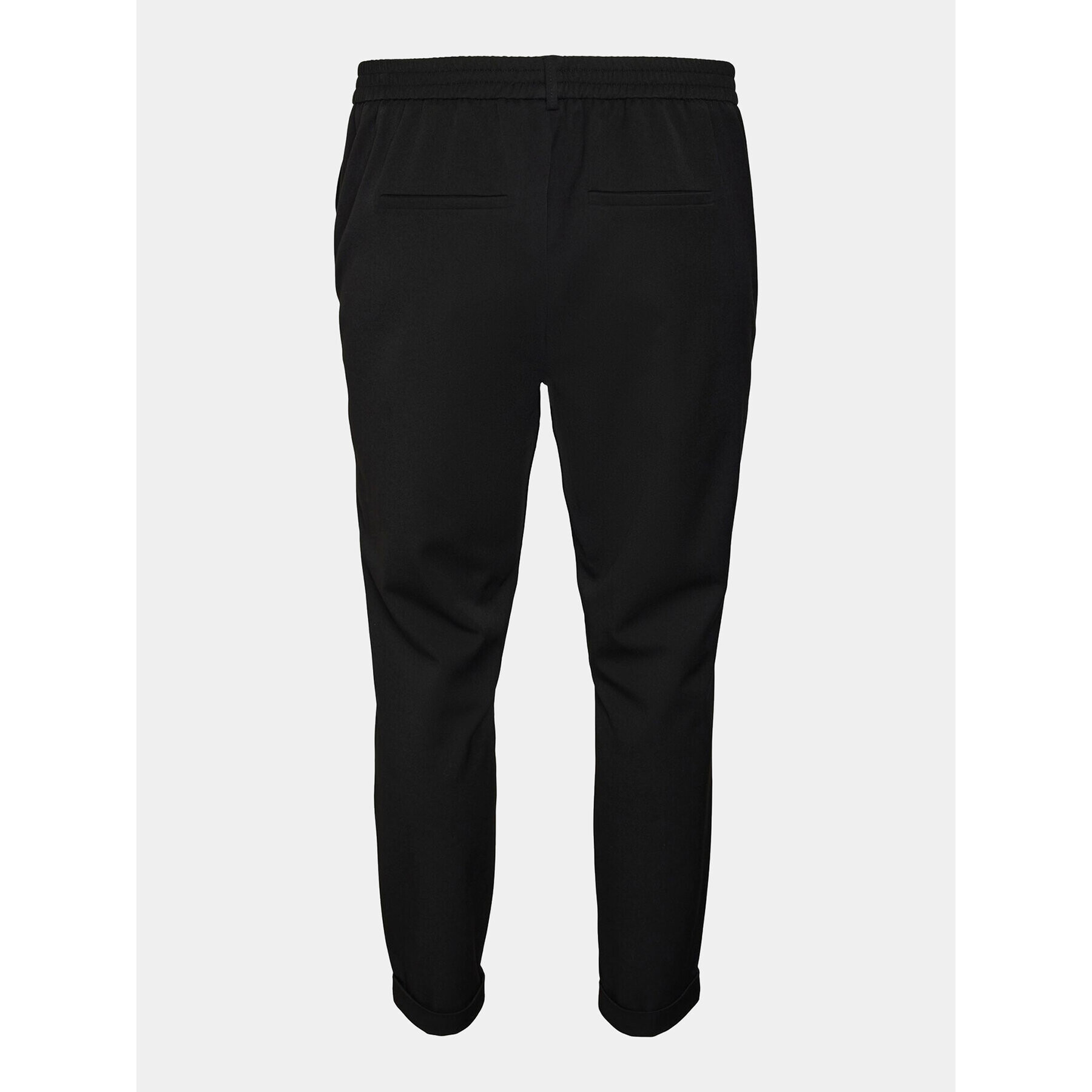 Vero Moda Curve Pantaloni chino Maya 10246292 Negru Regular Fit - Pled.ro