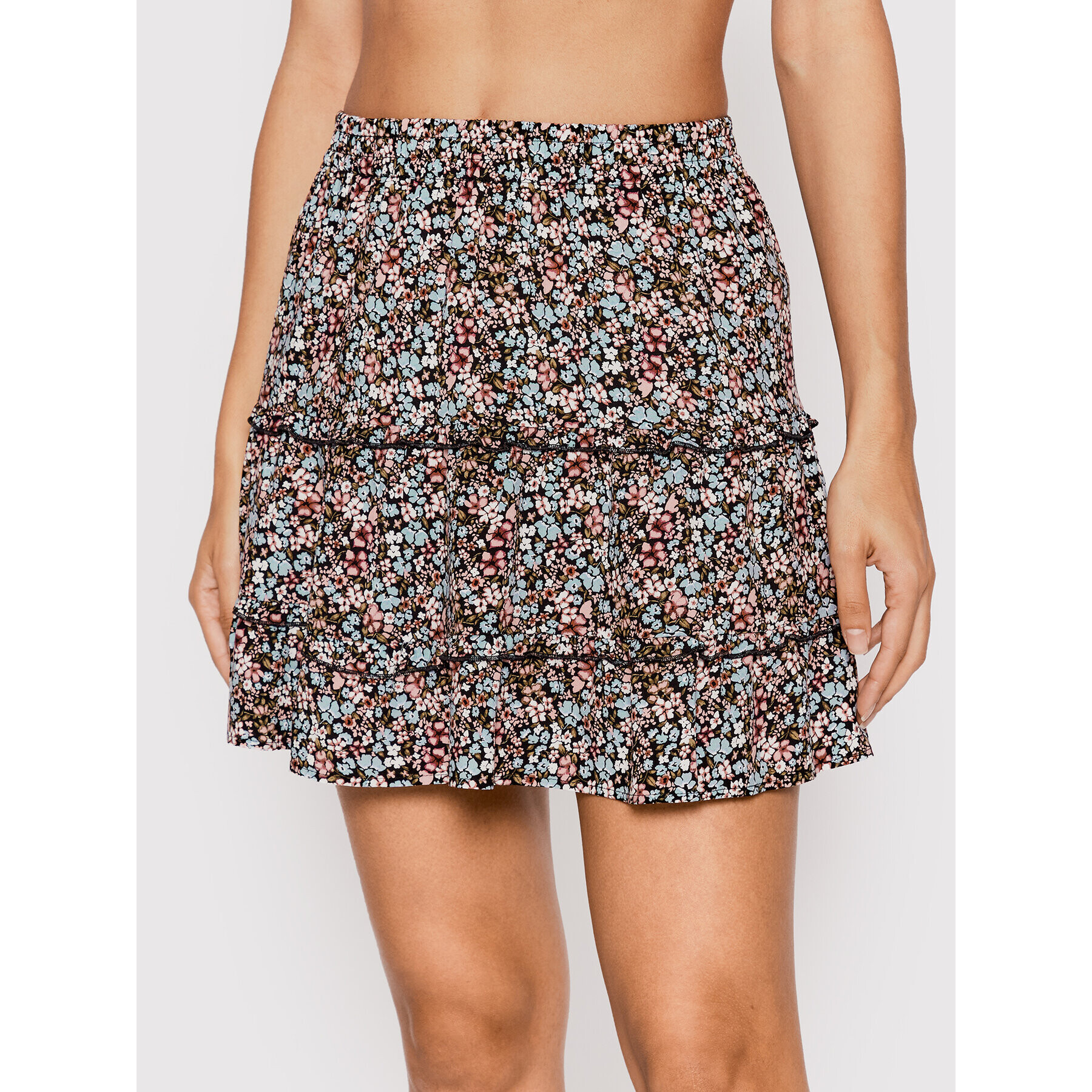 Vero Moda Fustă mini Easy 10263280 Colorat Regular Fit - Pled.ro