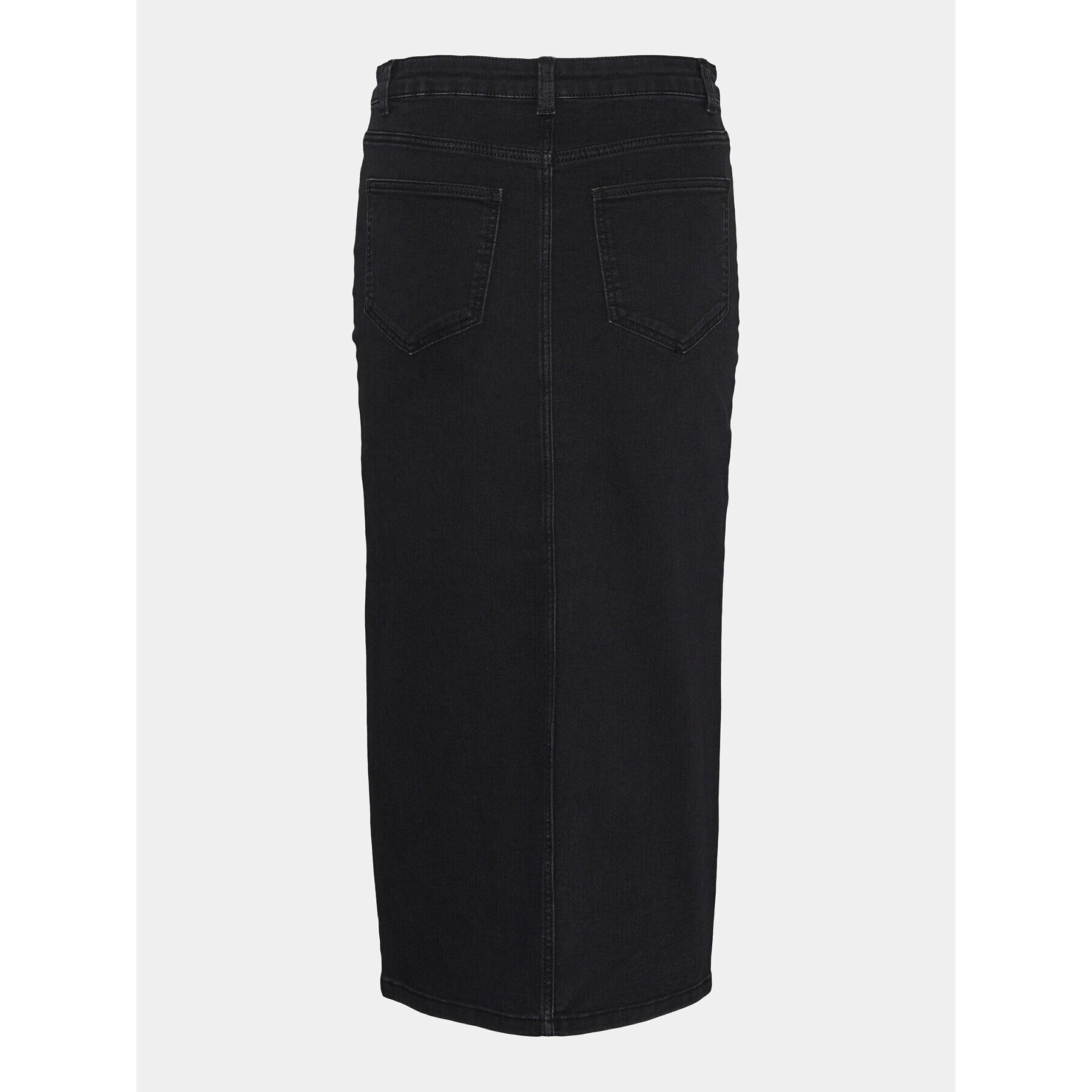 Vero Moda Fustă tip creion Lina 10300188 Negru Regular Fit - Pled.ro