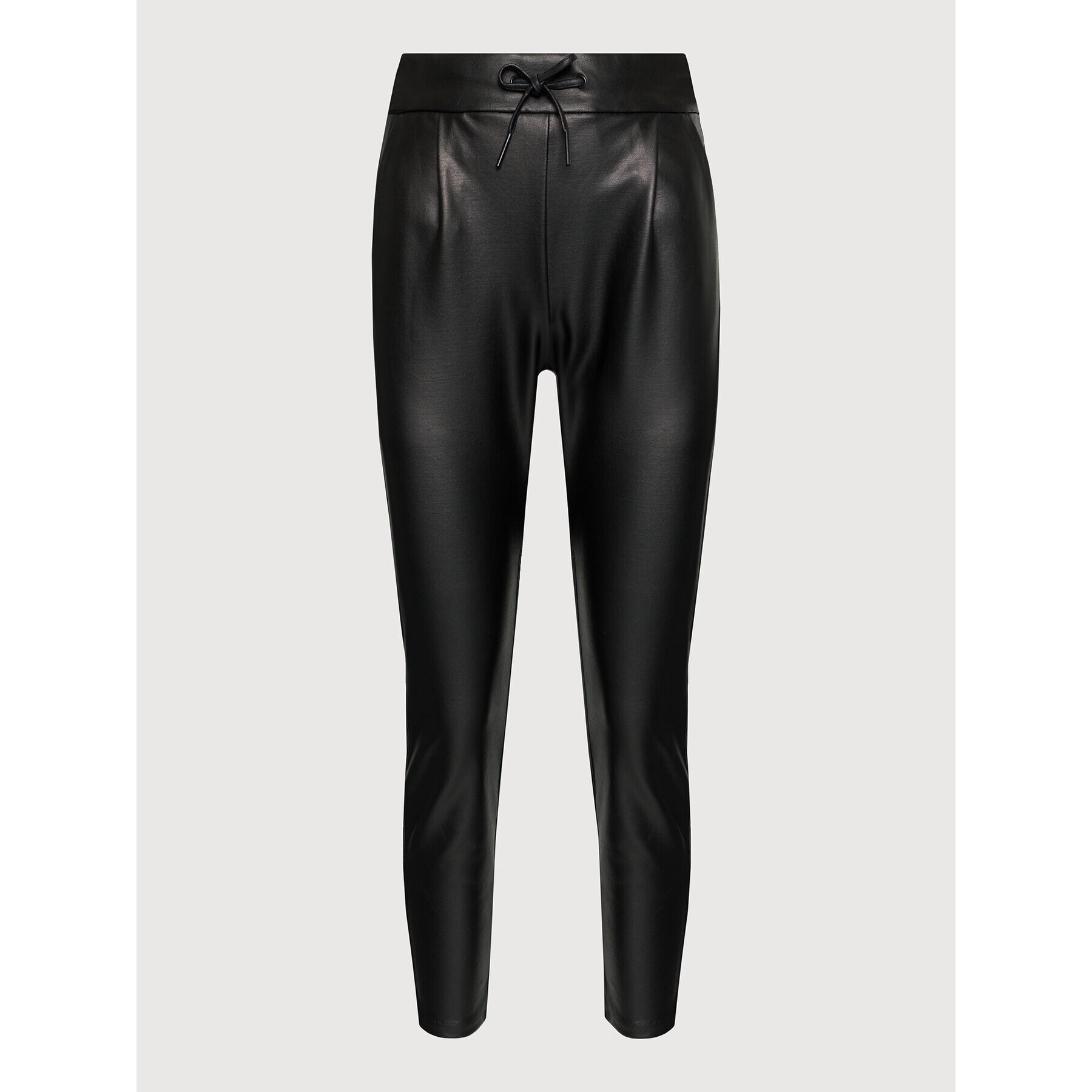 Vero Moda Pantaloni din imitație de piele Eva 10205737 Negru Relaxed Fit - Pled.ro