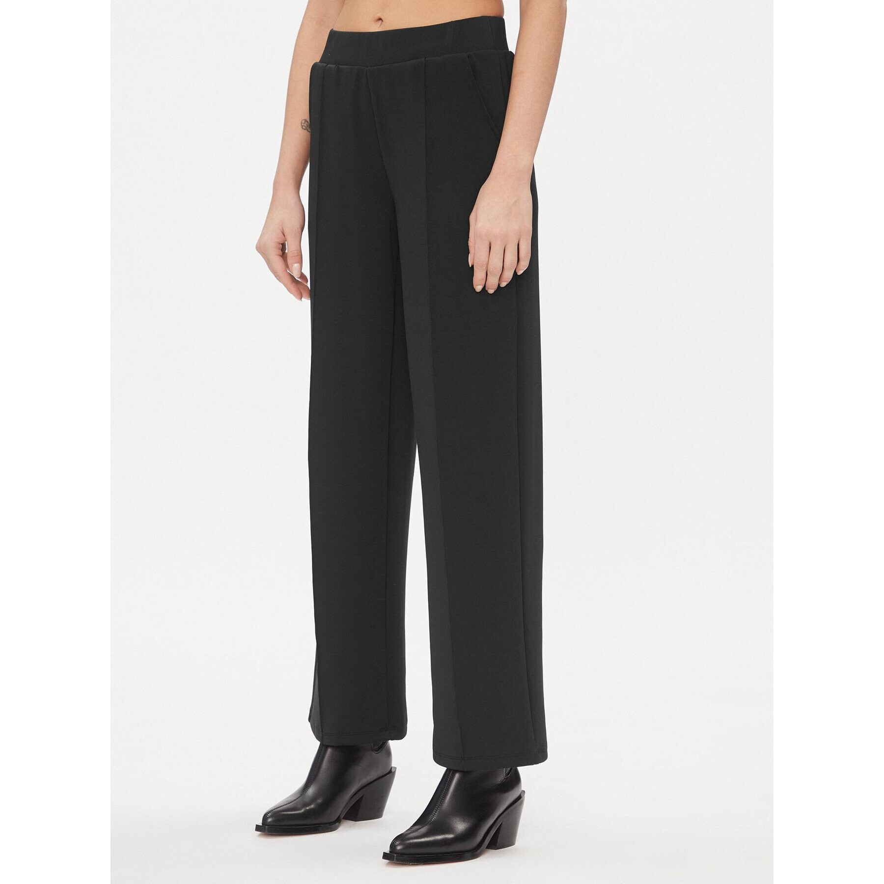 Vero Moda Pantaloni din material 10296830 Negru Relaxed Fit - Pled.ro