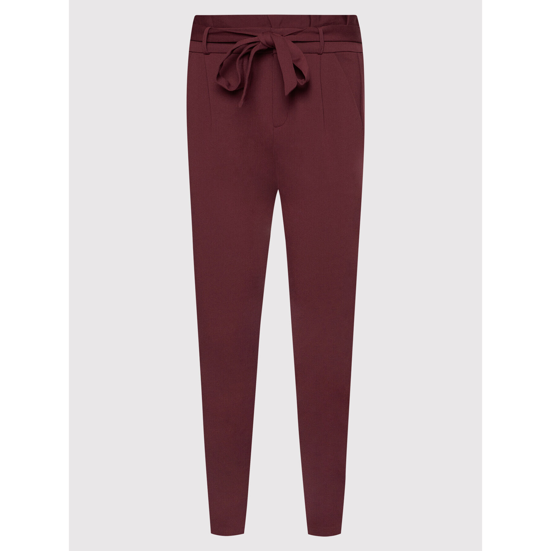 Vero Moda Pantaloni din material Eva 10205932 Vișiniu Loose Fit - Pled.ro