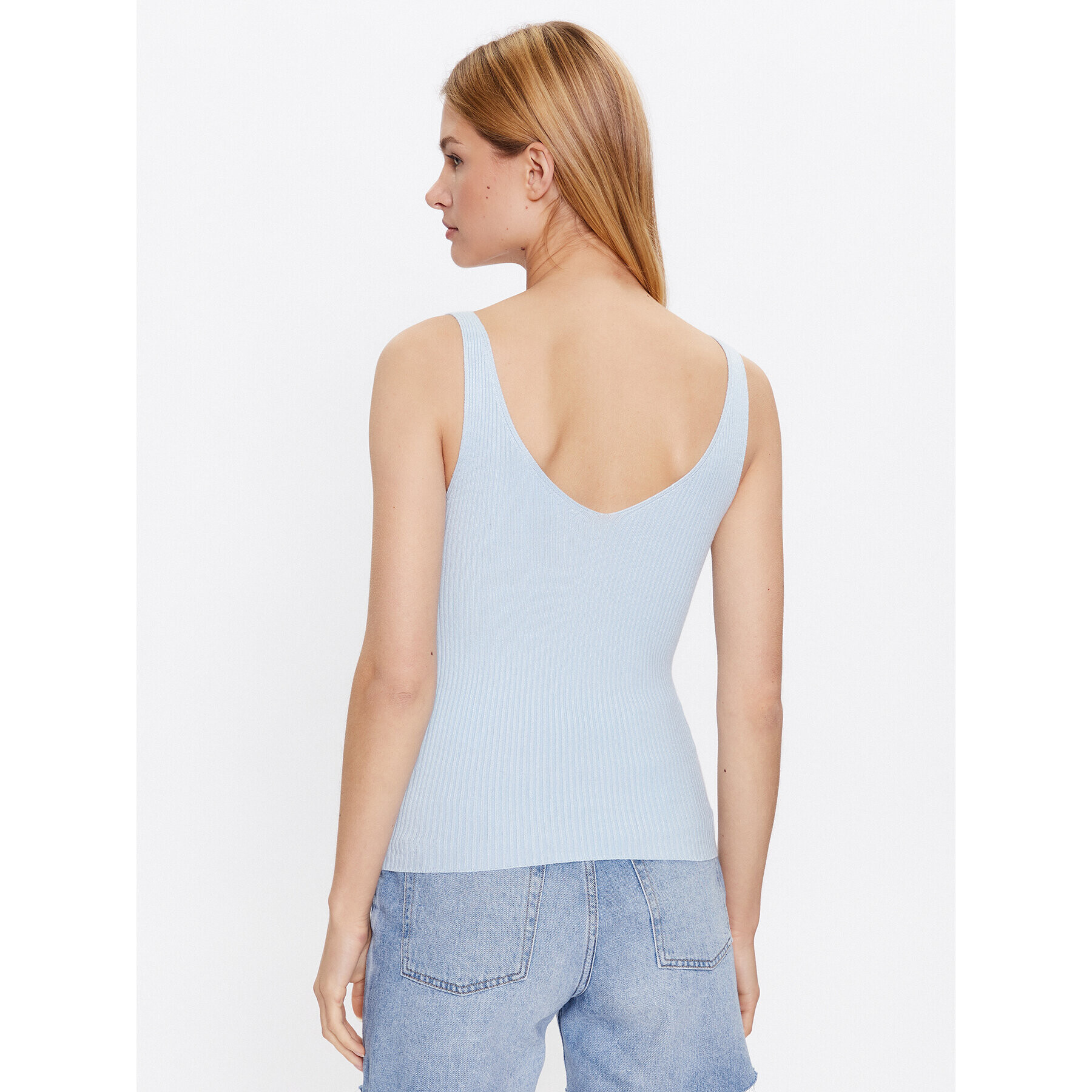 Vero Moda Top Glory 10264760 Albastru Regular Fit - Pled.ro