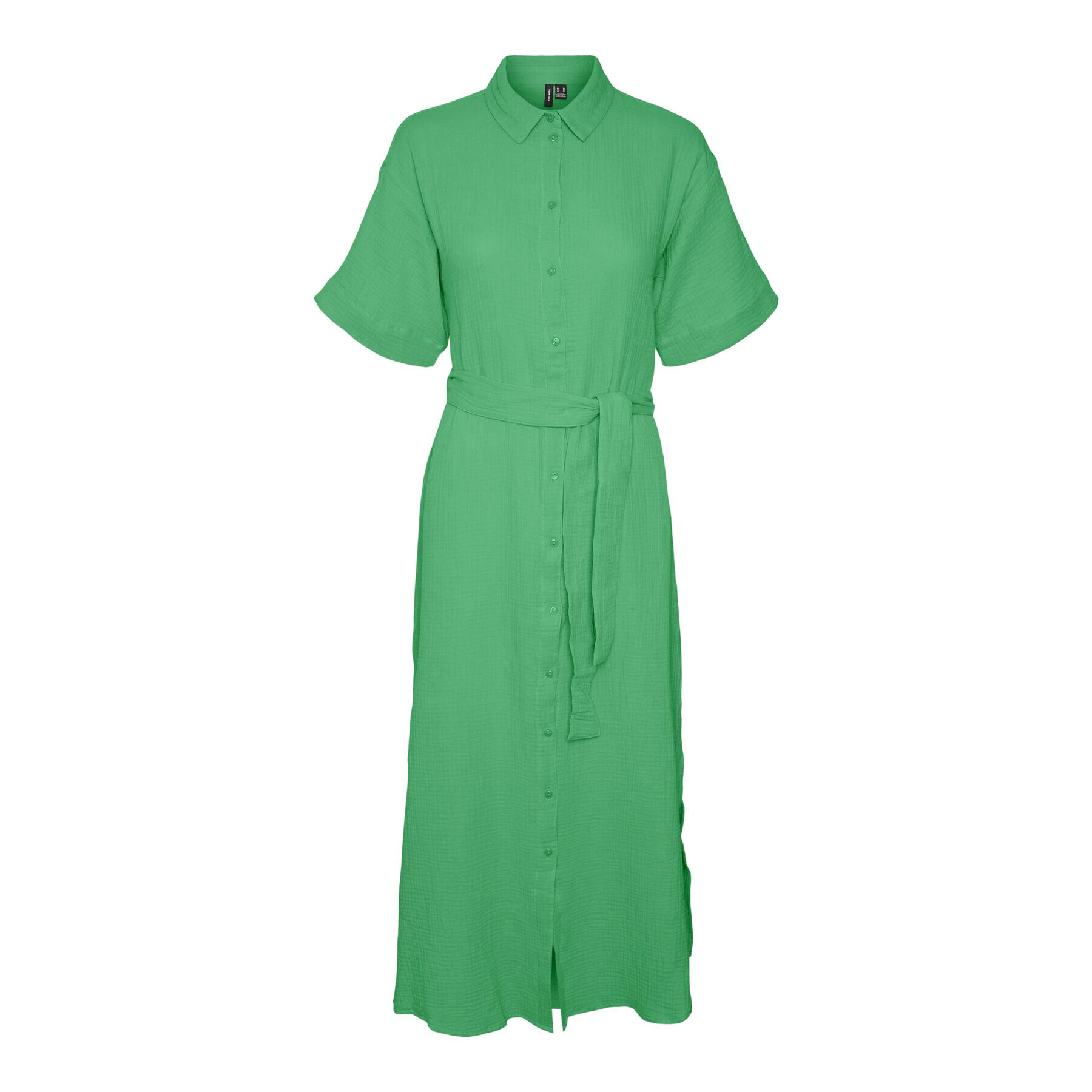 Vero Moda Rochie tip cămașă Natali 10283129 Verde Regular Fit - Pled.ro