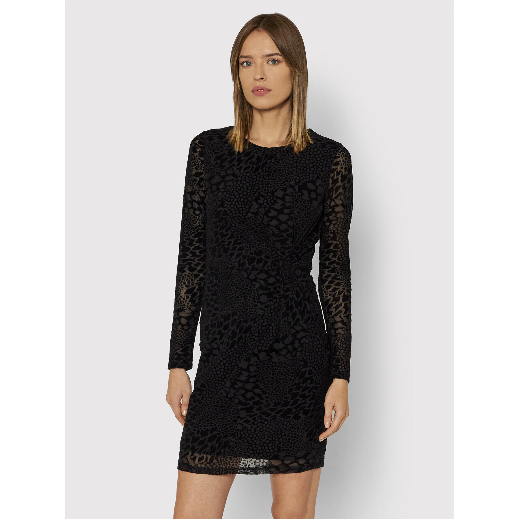 Vero Moda Rochie cocktail Daya 10258313 Negru Slim Fit - Pled.ro