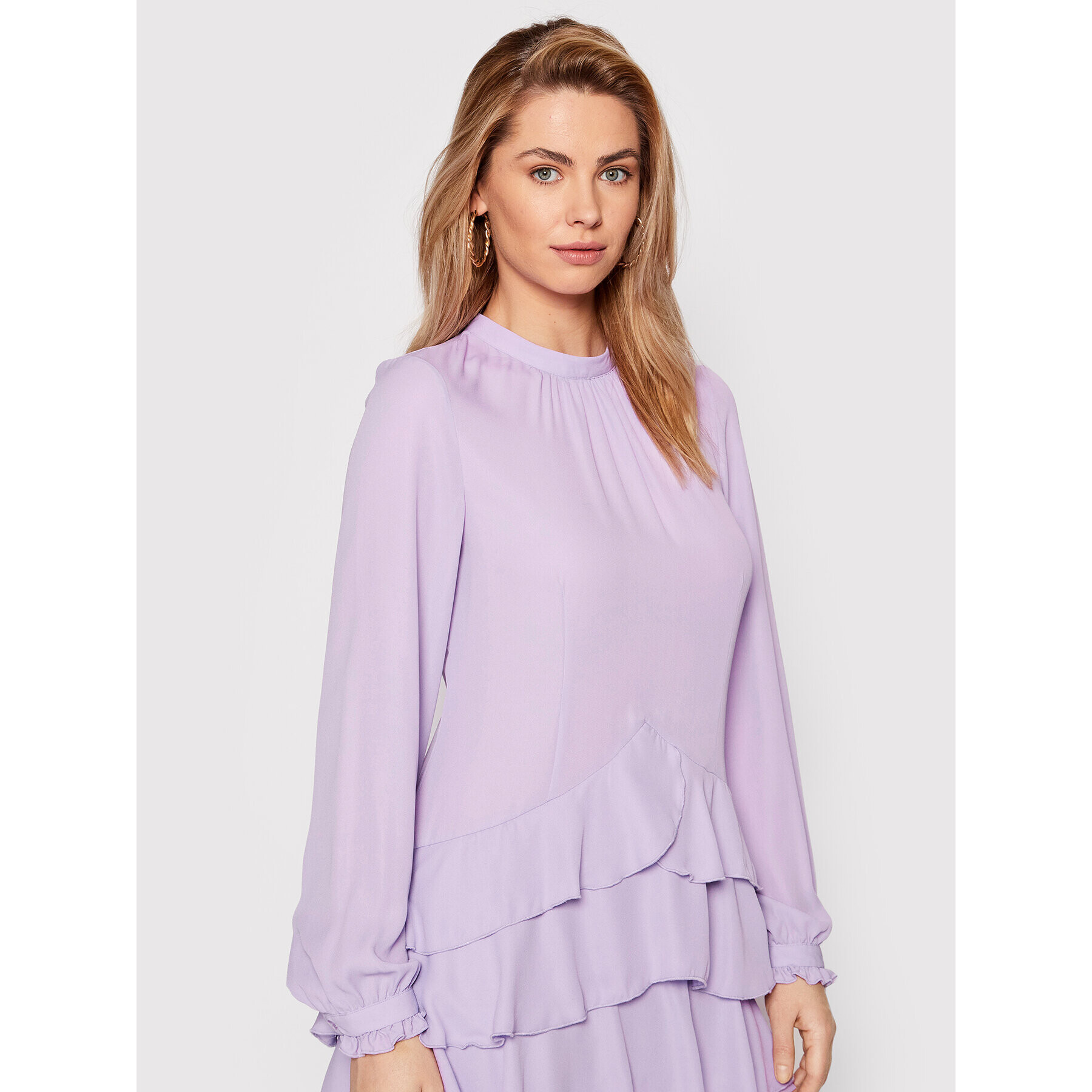 Vero Moda Rochie cocktail Gaya 10261069 Violet Regular Fit - Pled.ro