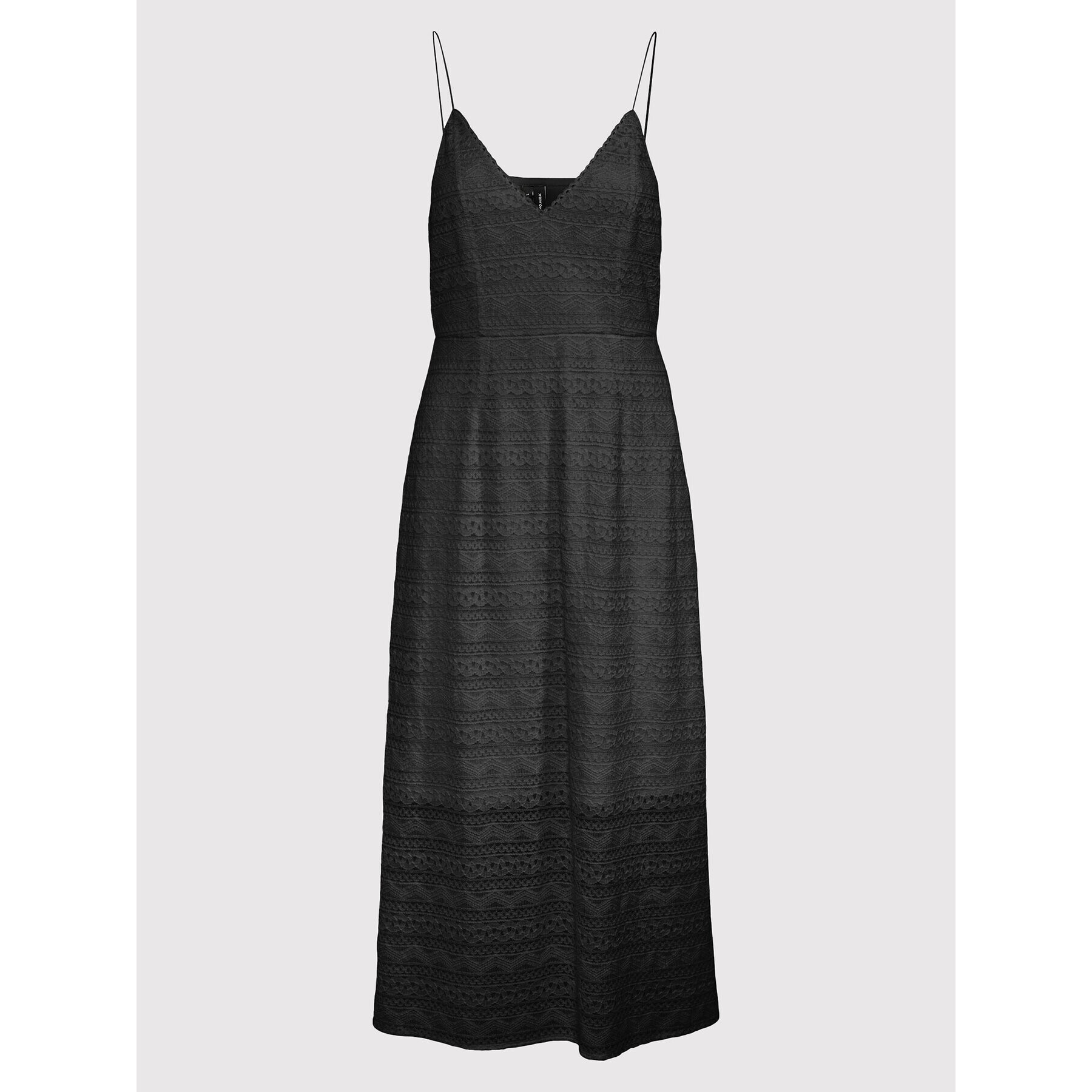 Vero Moda Rochie de vară Honey 10272503 Negru Regular Fit - Pled.ro