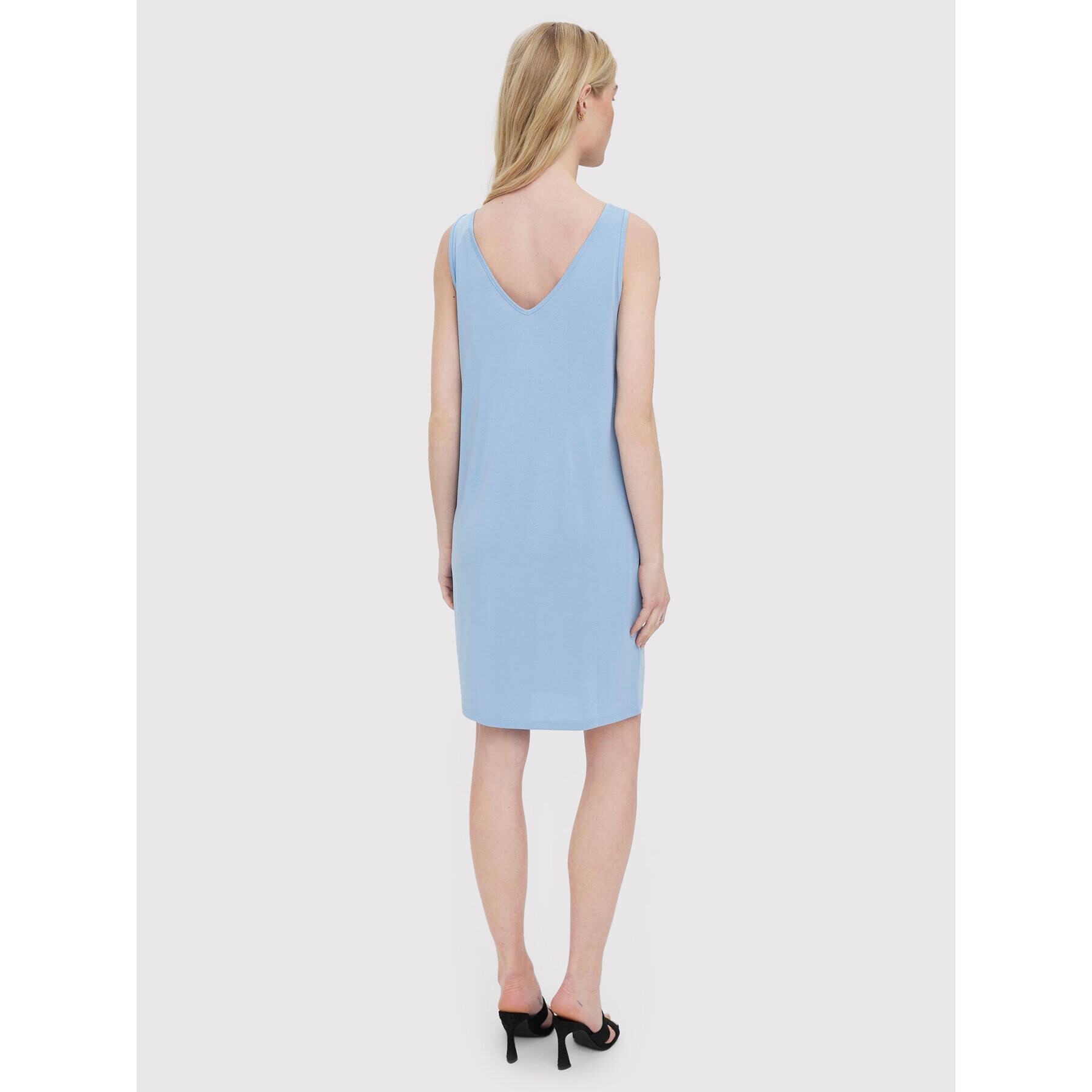 Vero Moda Rochie de zi Filli 10265015 Albastru Relaxed Fit - Pled.ro