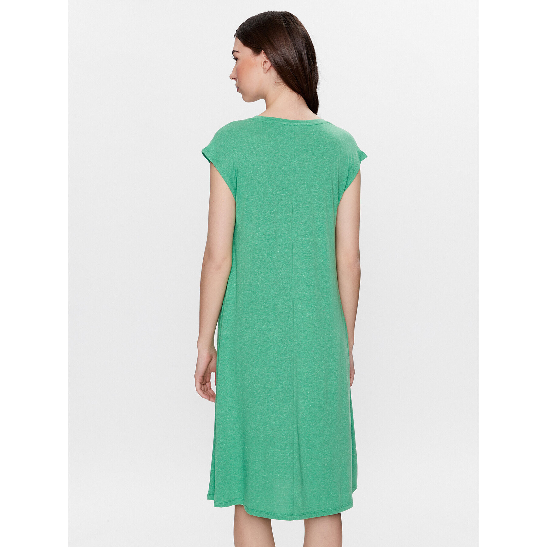 Vero Moda Rochie de zi Marijune 10281918 Verde Relaxed Fit - Pled.ro