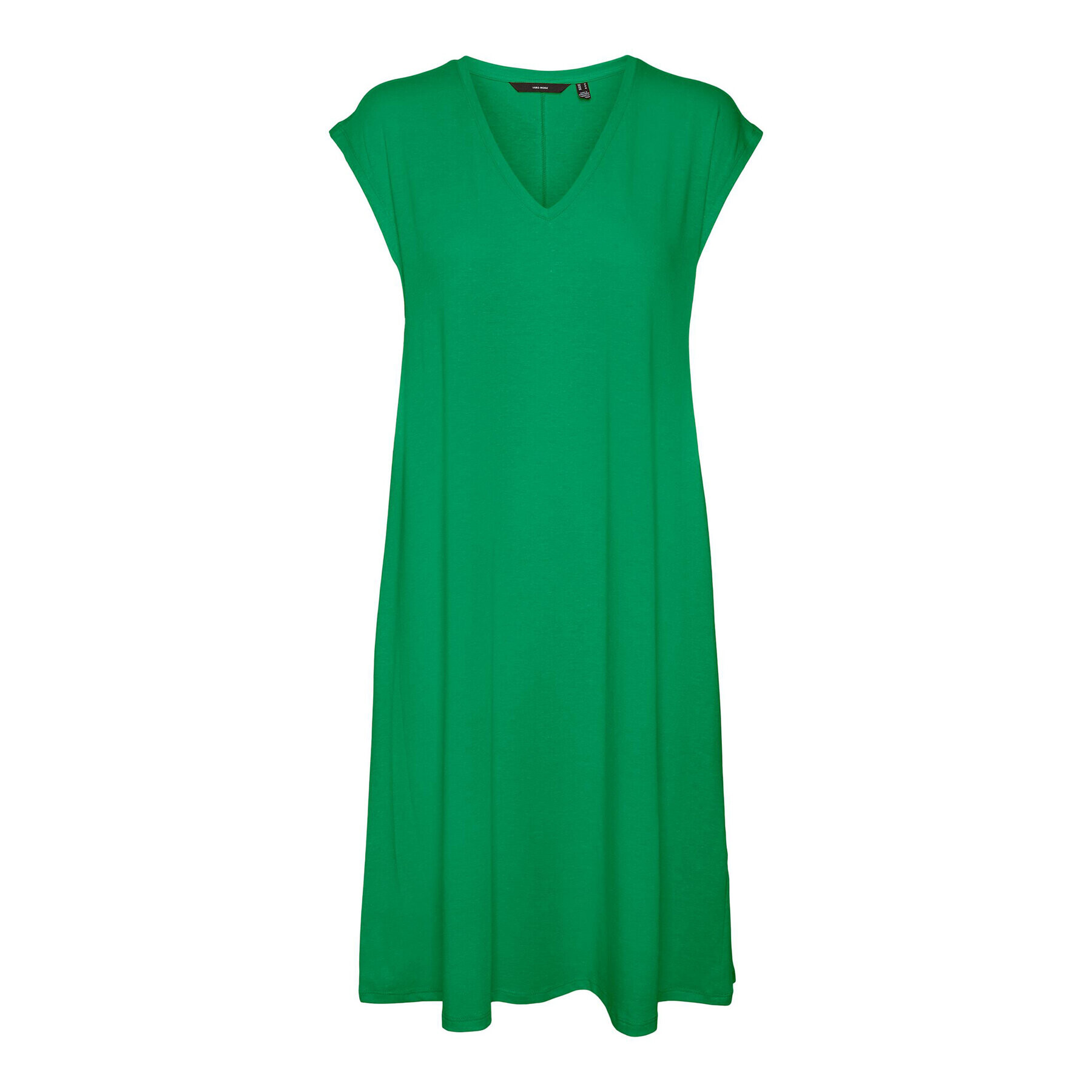 Vero Moda Rochie de zi Marijune 10281918 Verde Relaxed Fit - Pled.ro