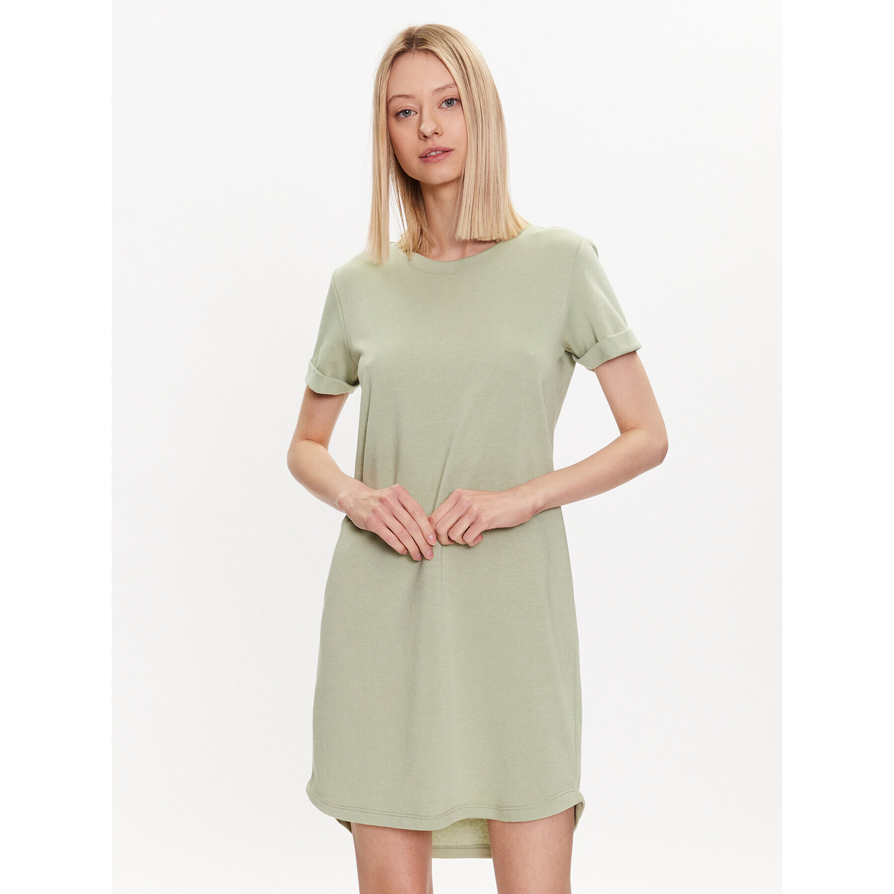 Vero Moda Rochie Sasha Milla 10272936 Verde Regular Fit - Pled.ro