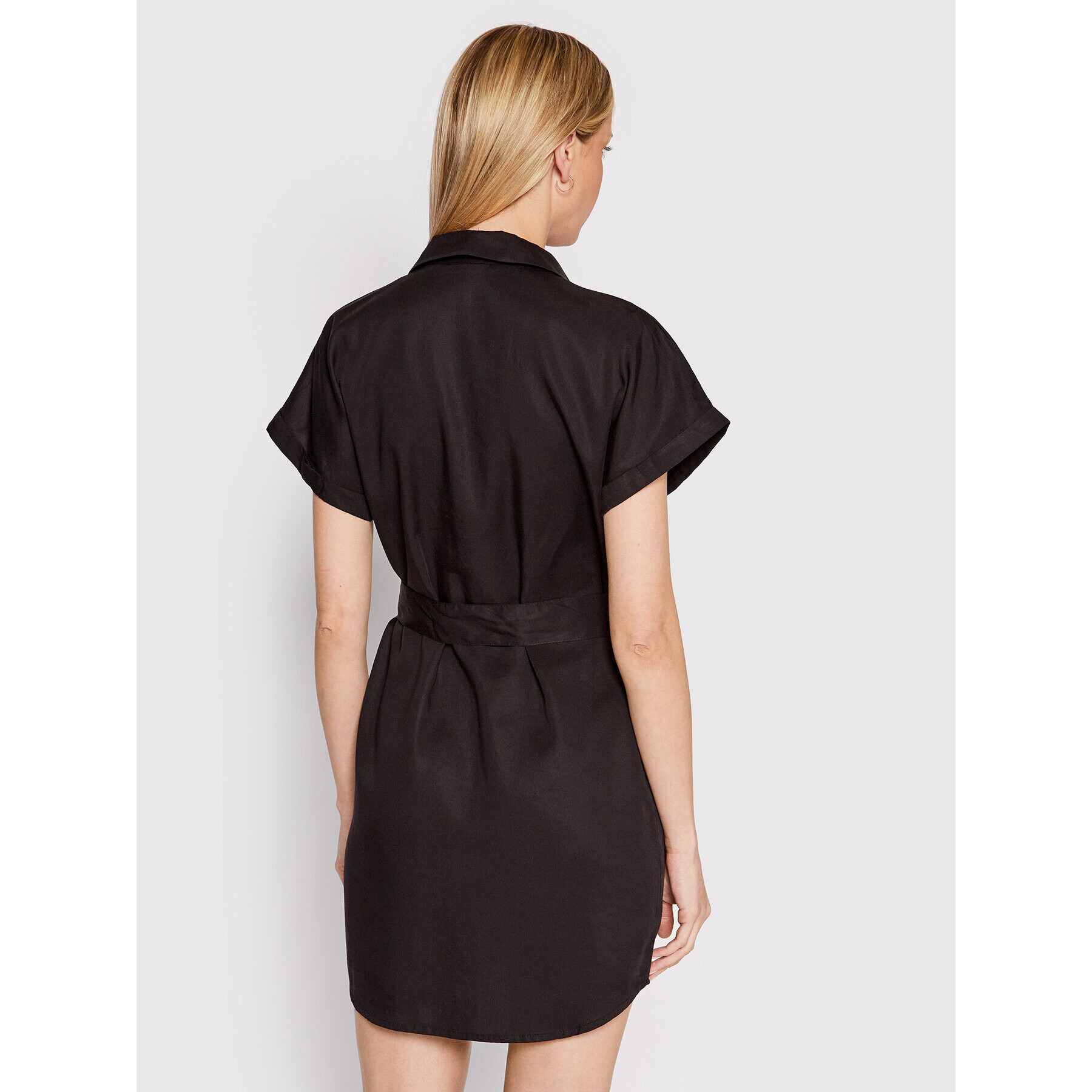 Vero Moda Rochie tip cămașă Tara 10264327 Negru Regular Fit - Pled.ro