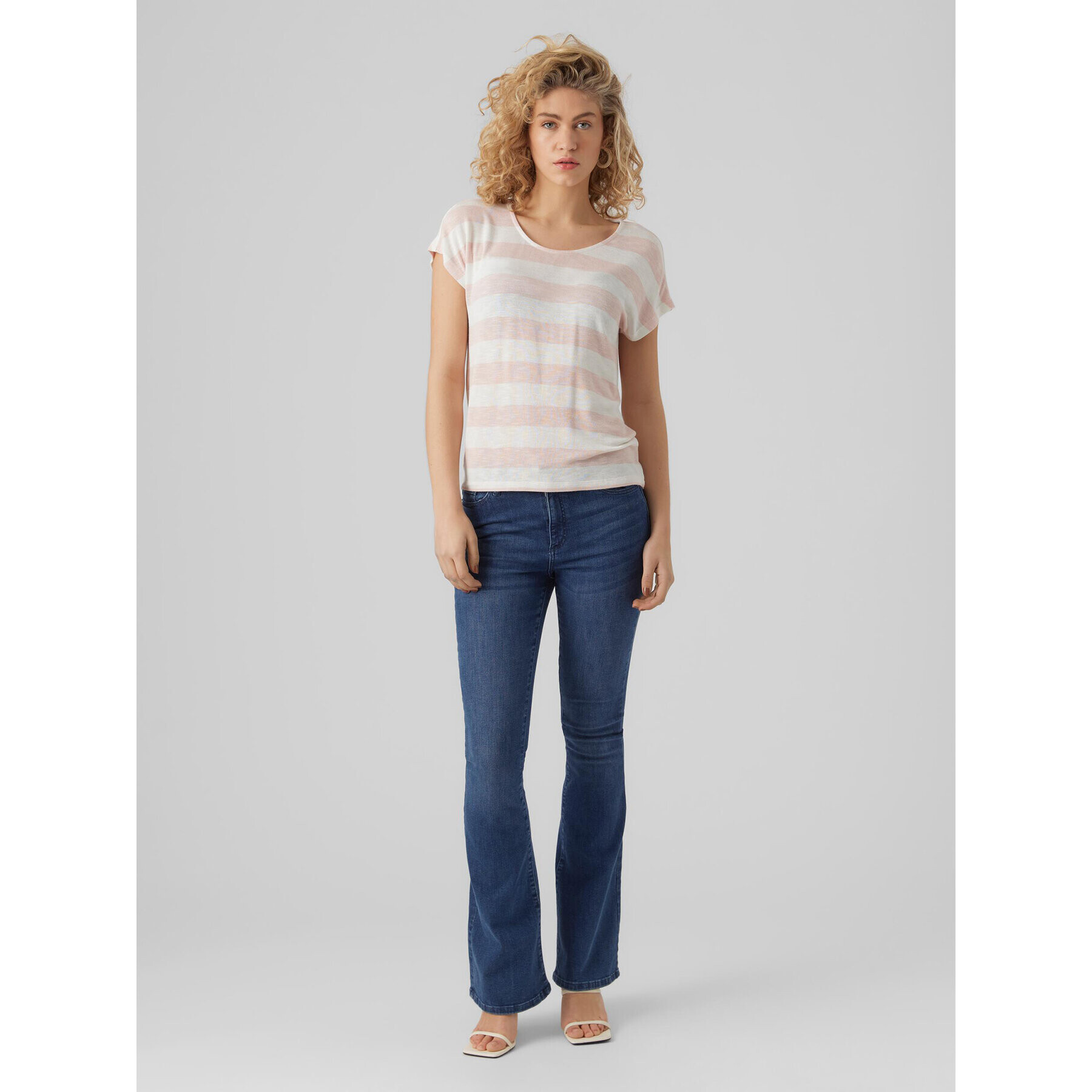 Vero Moda Tricou Wide 10284474 Roz Box Fit - Pled.ro