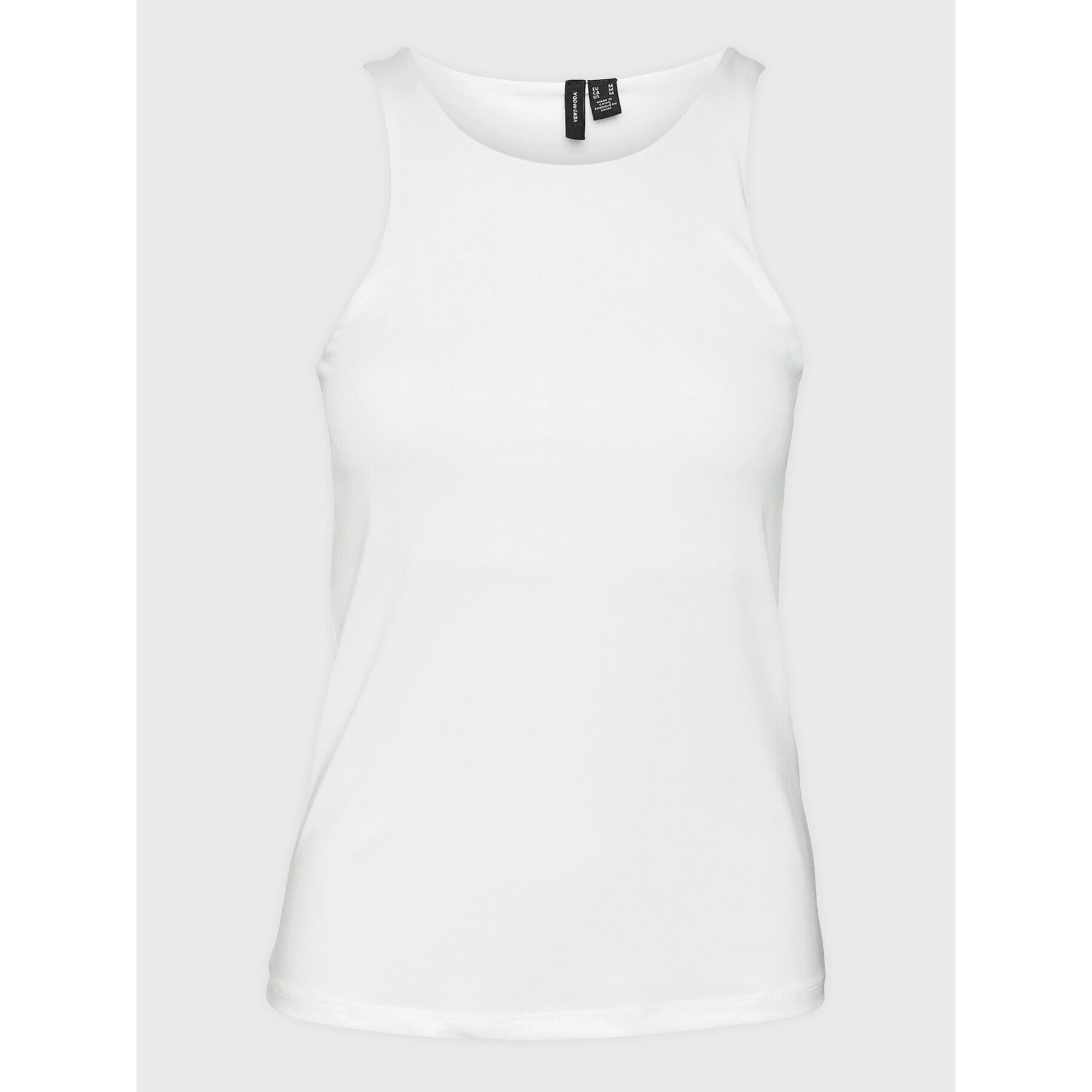 Vero Moda Top Bianca 10279787 Alb Slim Fit - Pled.ro