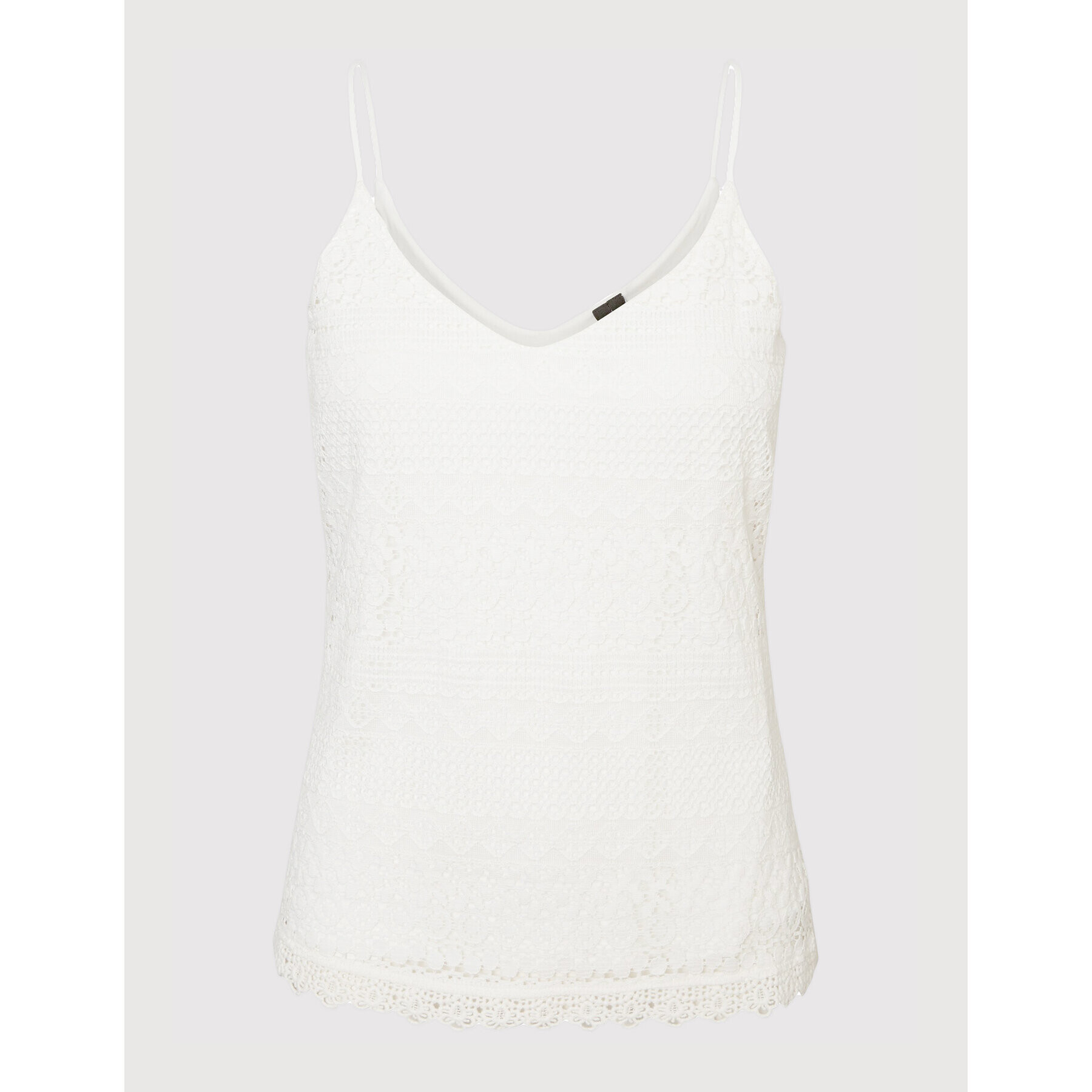 Vero Moda Top Honey 10190150 Alb Regular Fit - Pled.ro