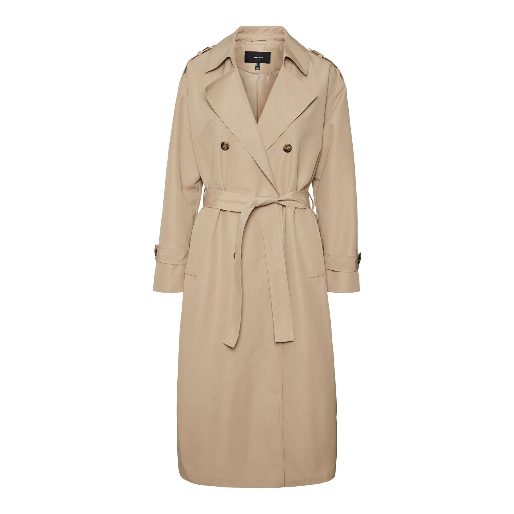 Vero Moda Trench Chloe 10278917 Bej Regular Fit - Pled.ro