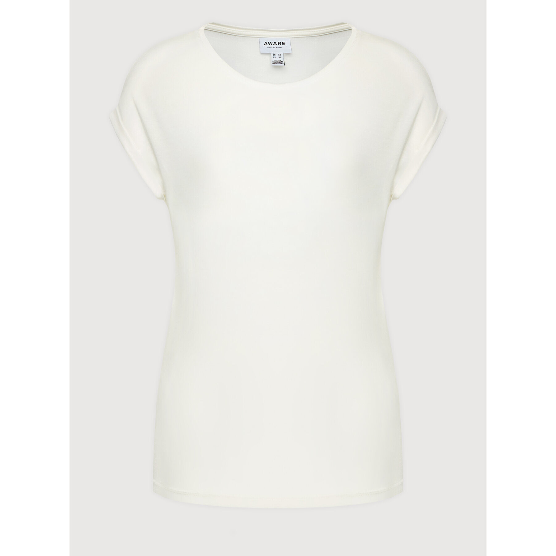 Vero Moda Tricou Ava 10187159 Alb Relaxed Fit - Pled.ro