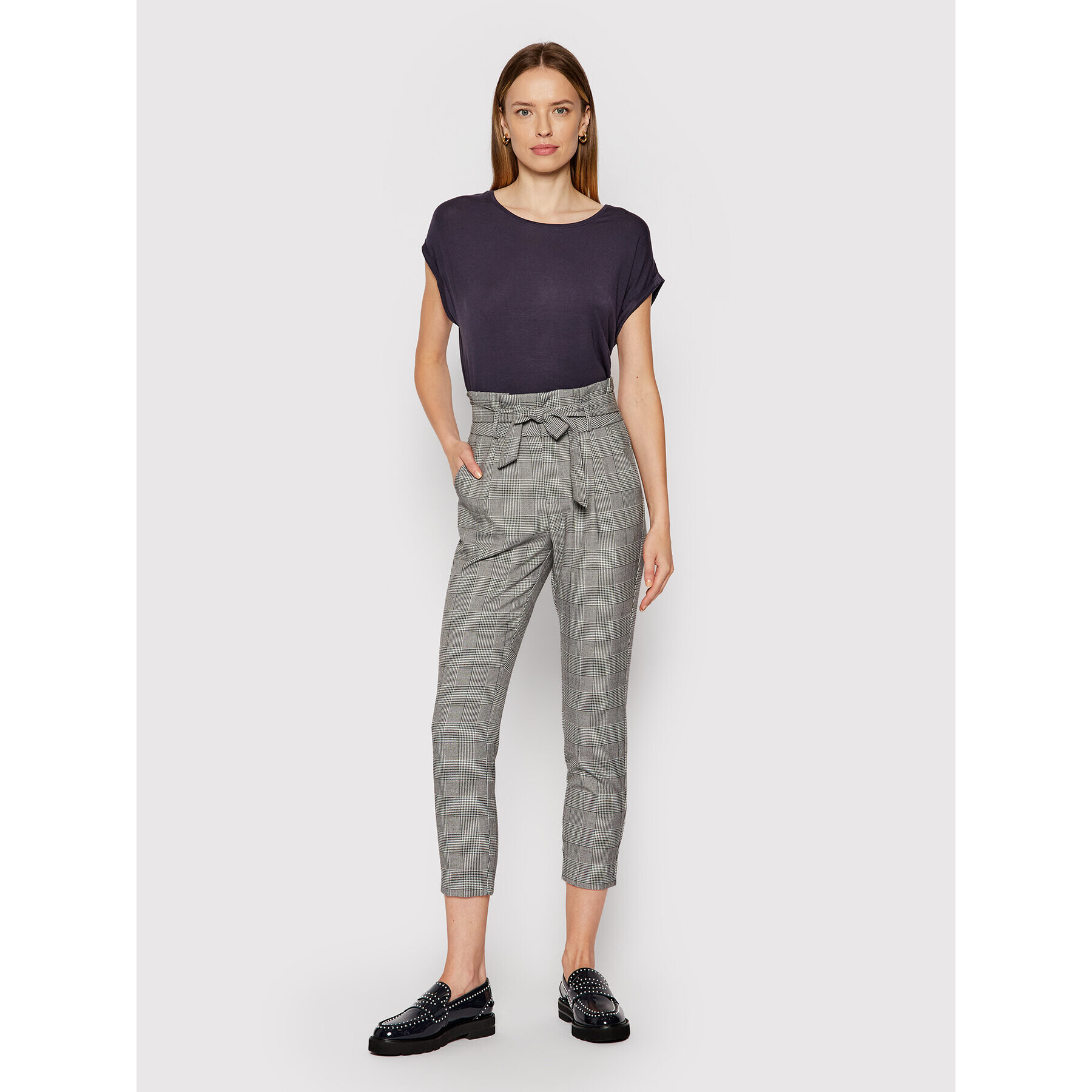 Vero Moda Tricou Ava 10187159 Bleumarin Relaxed Fit - Pled.ro