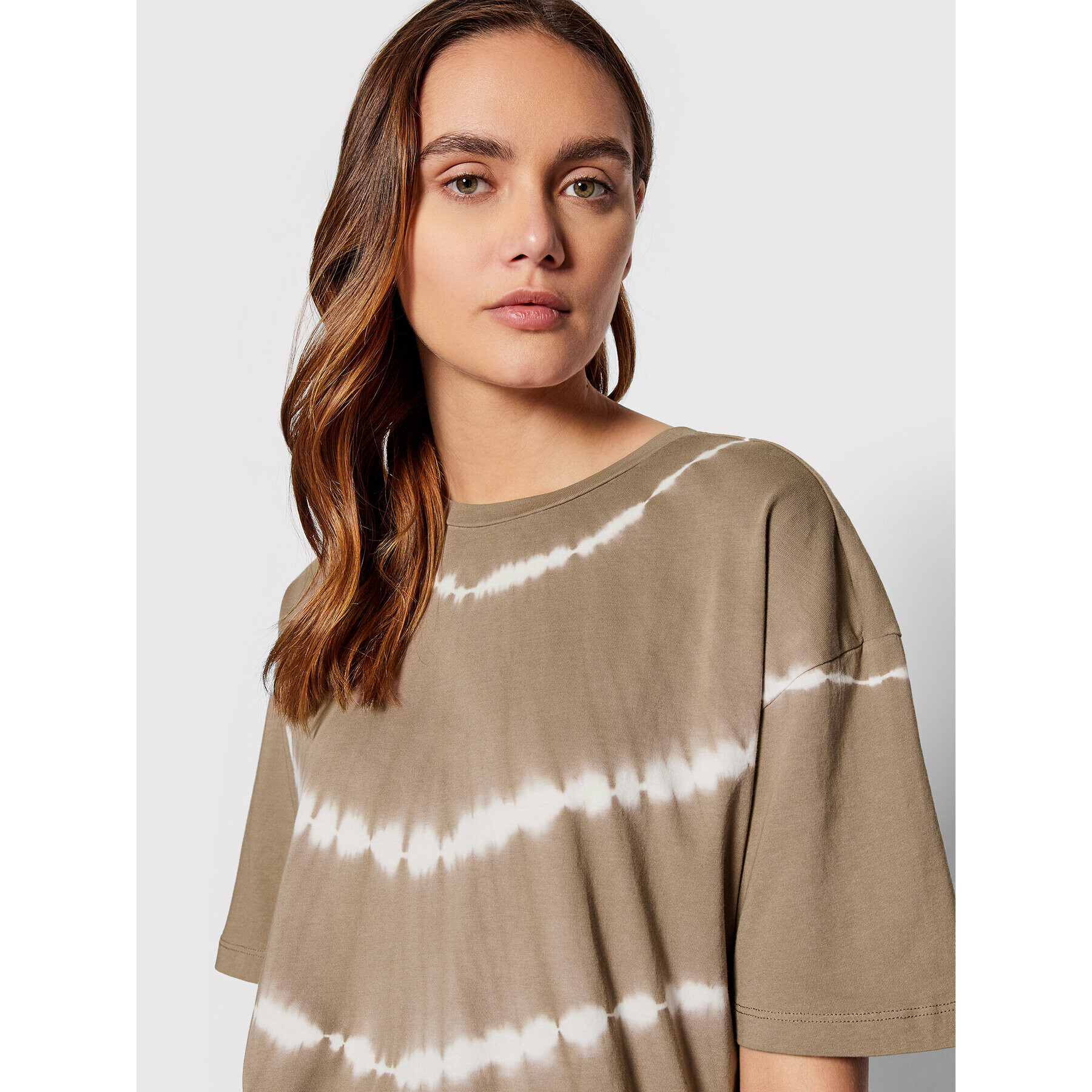 Vero Moda Tricou Eara 10259827 Maro Oversize - Pled.ro