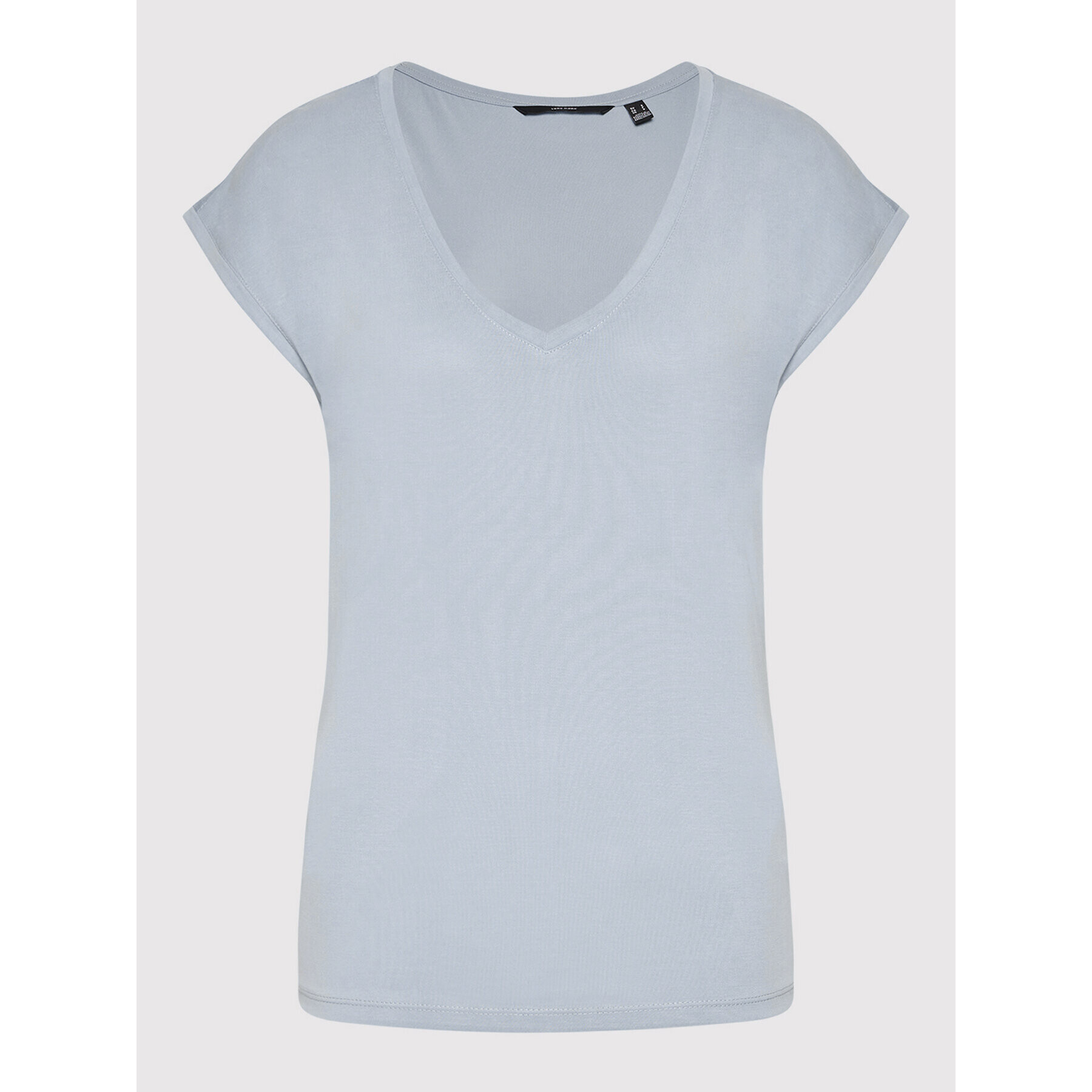 Vero Moda Tricou Filli 10246928 Albastru Regular Fit - Pled.ro