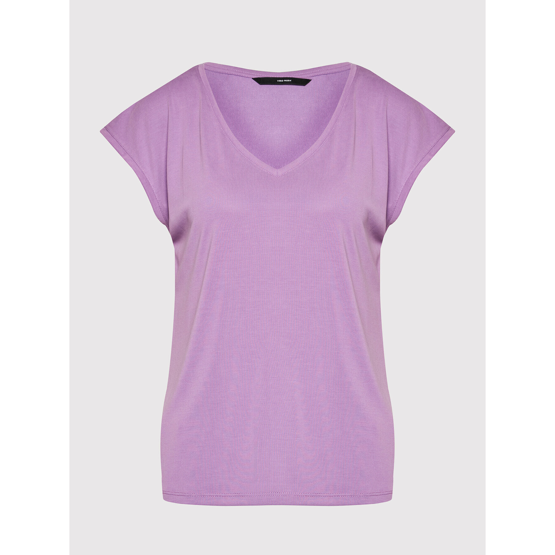 Vero Moda Tricou Filli 10246928 Violet Regular Fit - Pled.ro