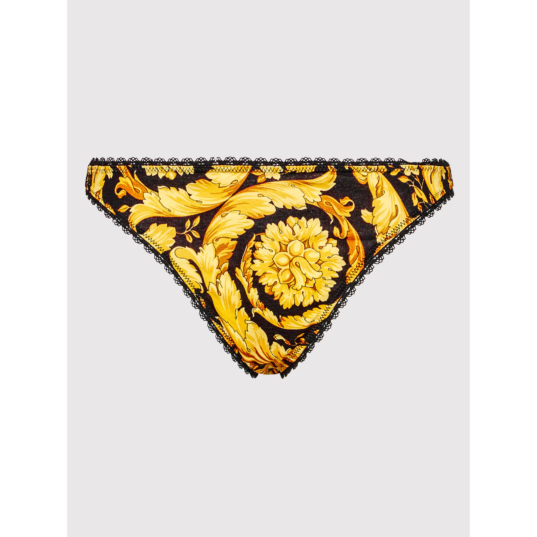 Versace Chilot tanga Barocco 1000601 Galben - Pled.ro