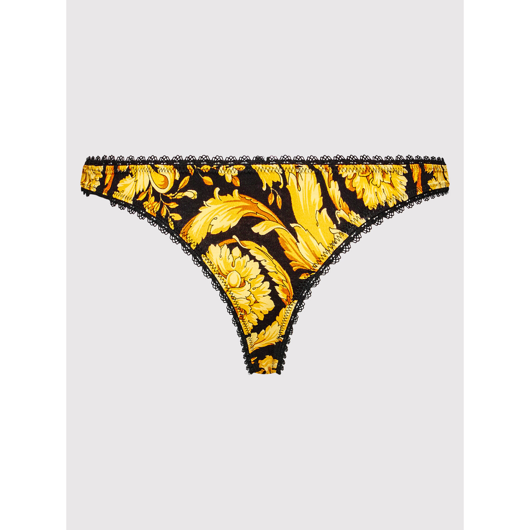 Versace Chilot tanga Barocco 1000601 Galben - Pled.ro