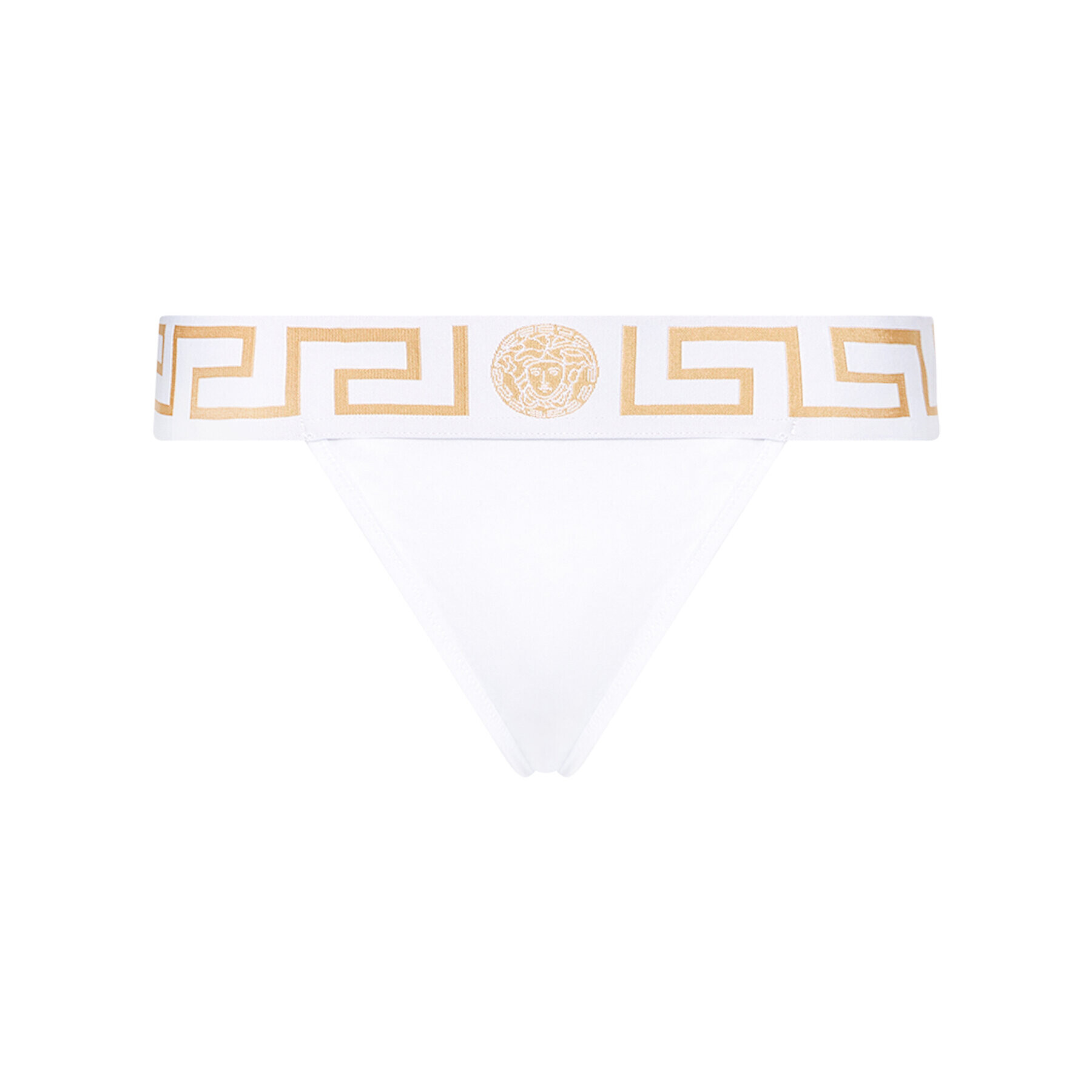 Versace Chilot tanga Donna AUD01042 Alb - Pled.ro