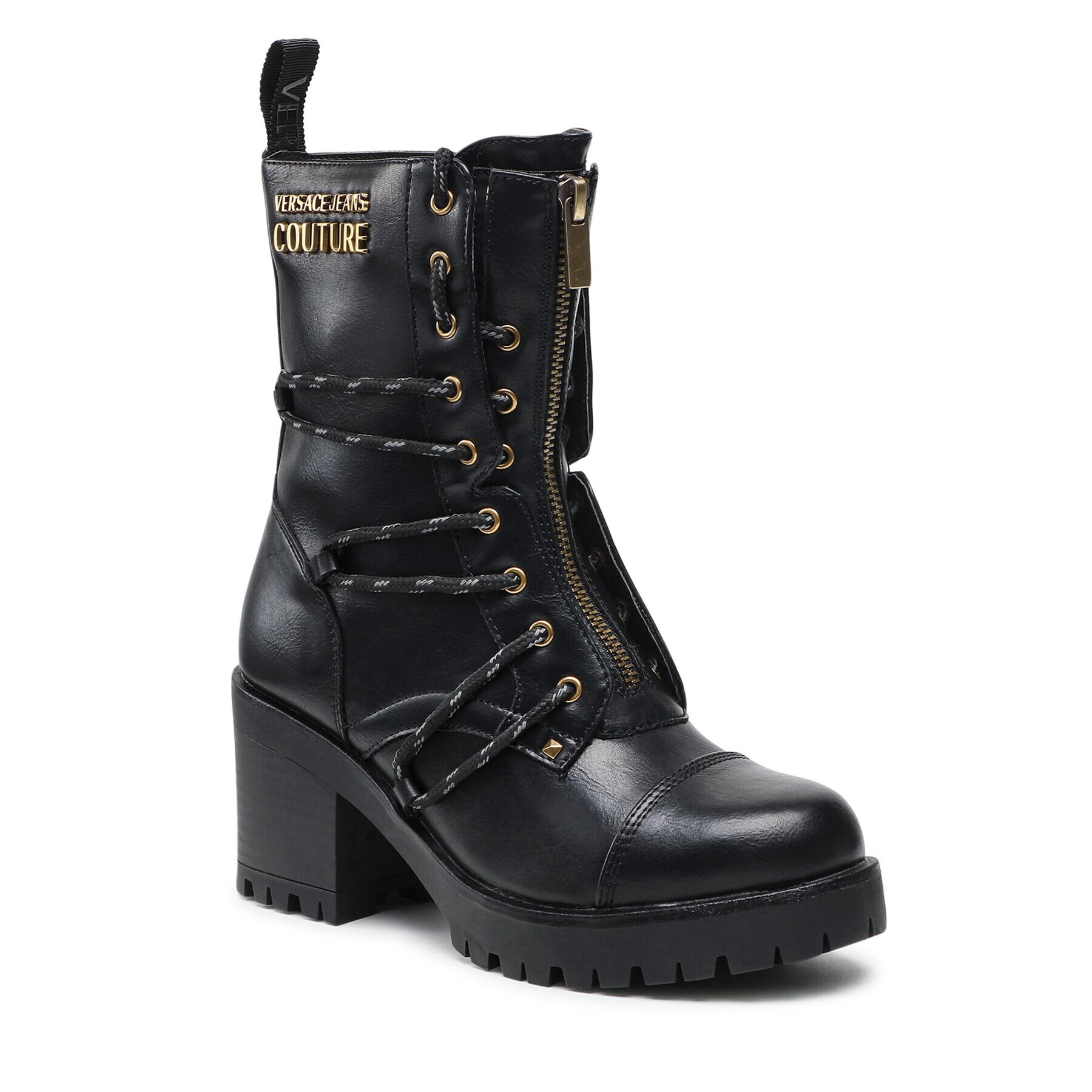 Versace Jeans Couture Botine 71VA3S93 Negru - Pled.ro