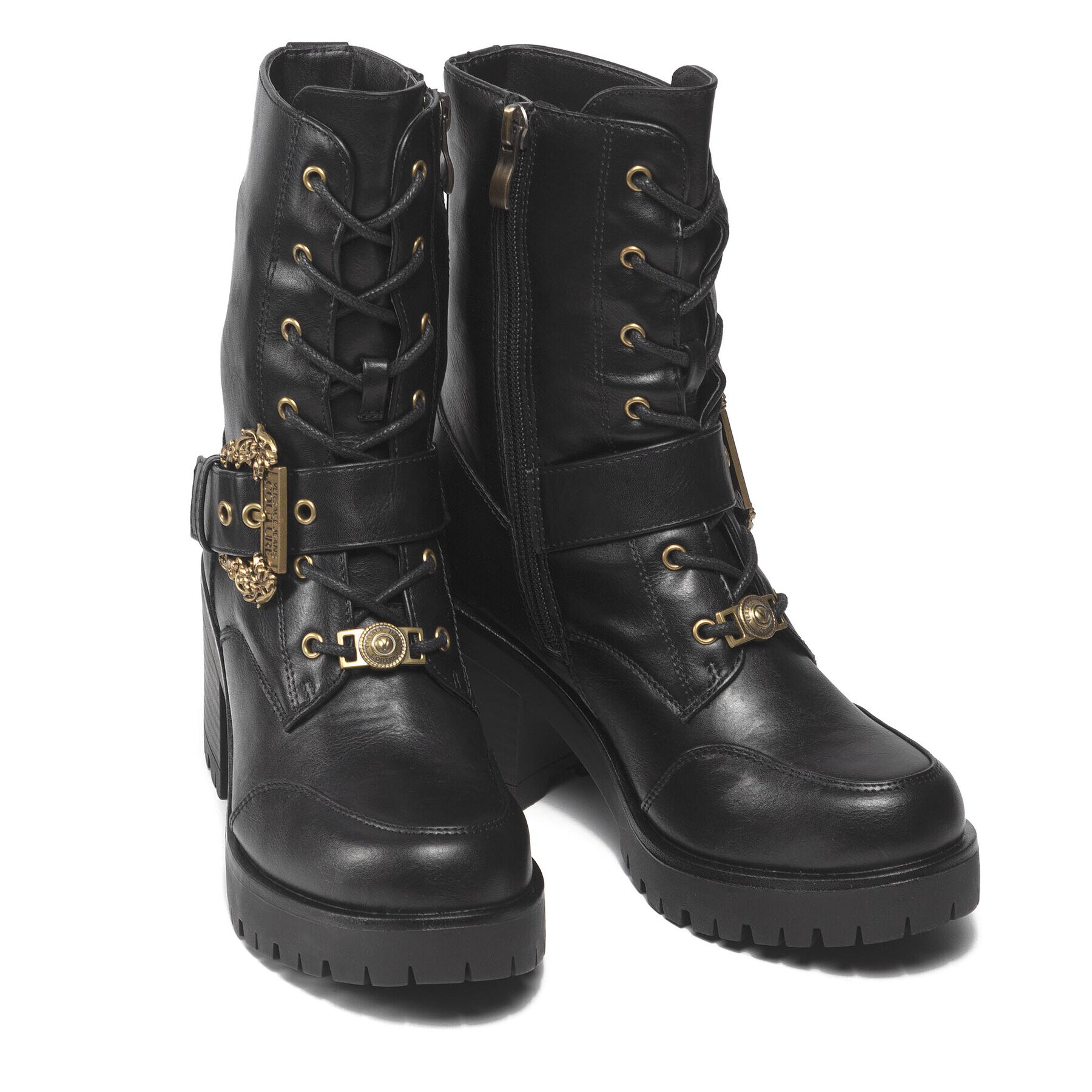 Versace Jeans Couture Botine 71VA3S94 Negru - Pled.ro