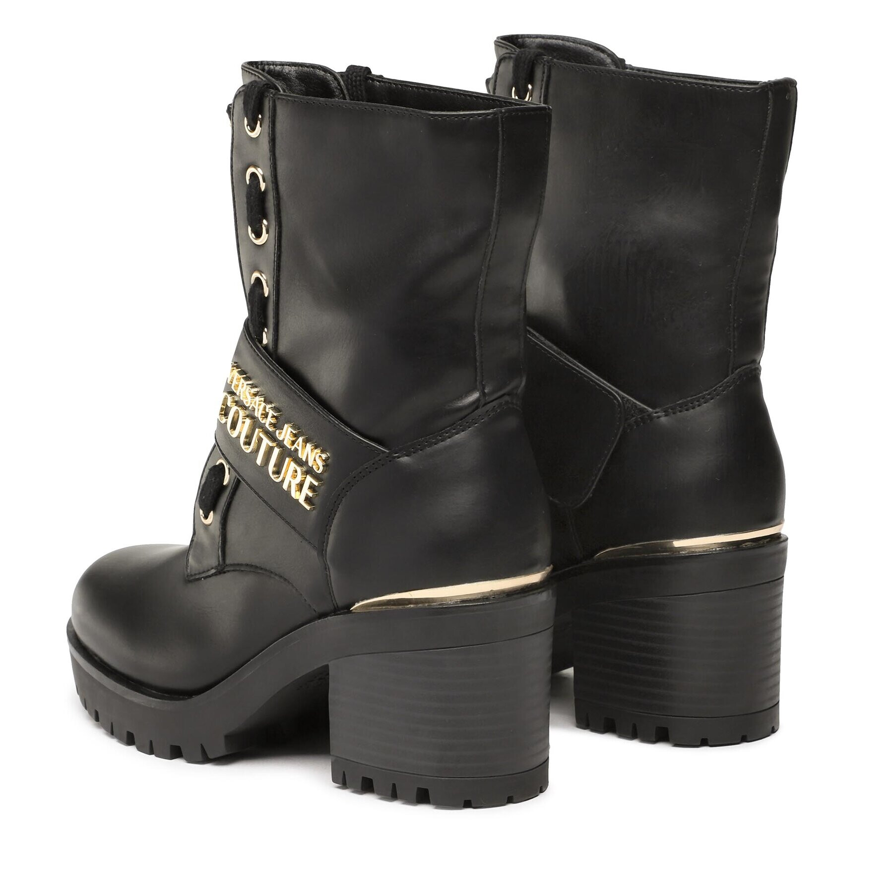 Versace Jeans Couture Botine 73VA3S98 Negru - Pled.ro