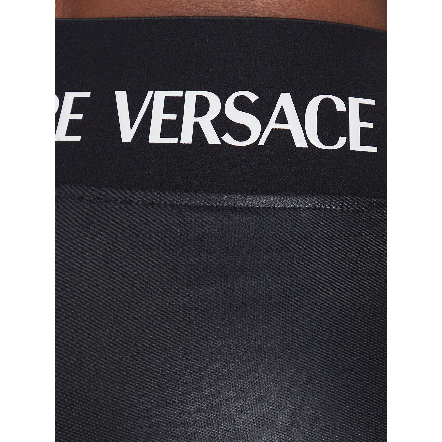 Versace Jeans Couture Colanți 74HAC113 Negru Slim Fit - Pled.ro