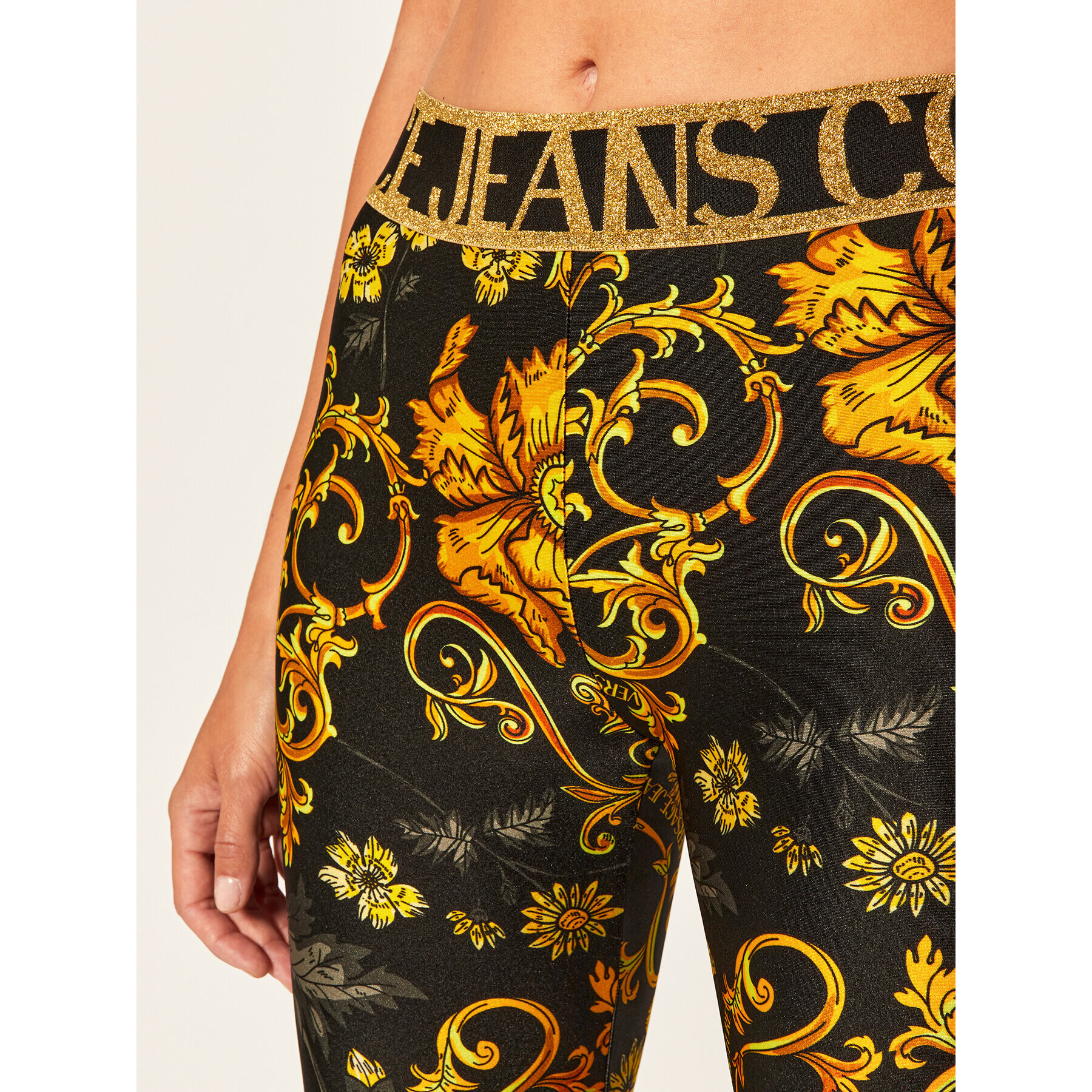 Versace Jeans Couture Colanți D5HZB161 Colorat Slim Fit - Pled.ro