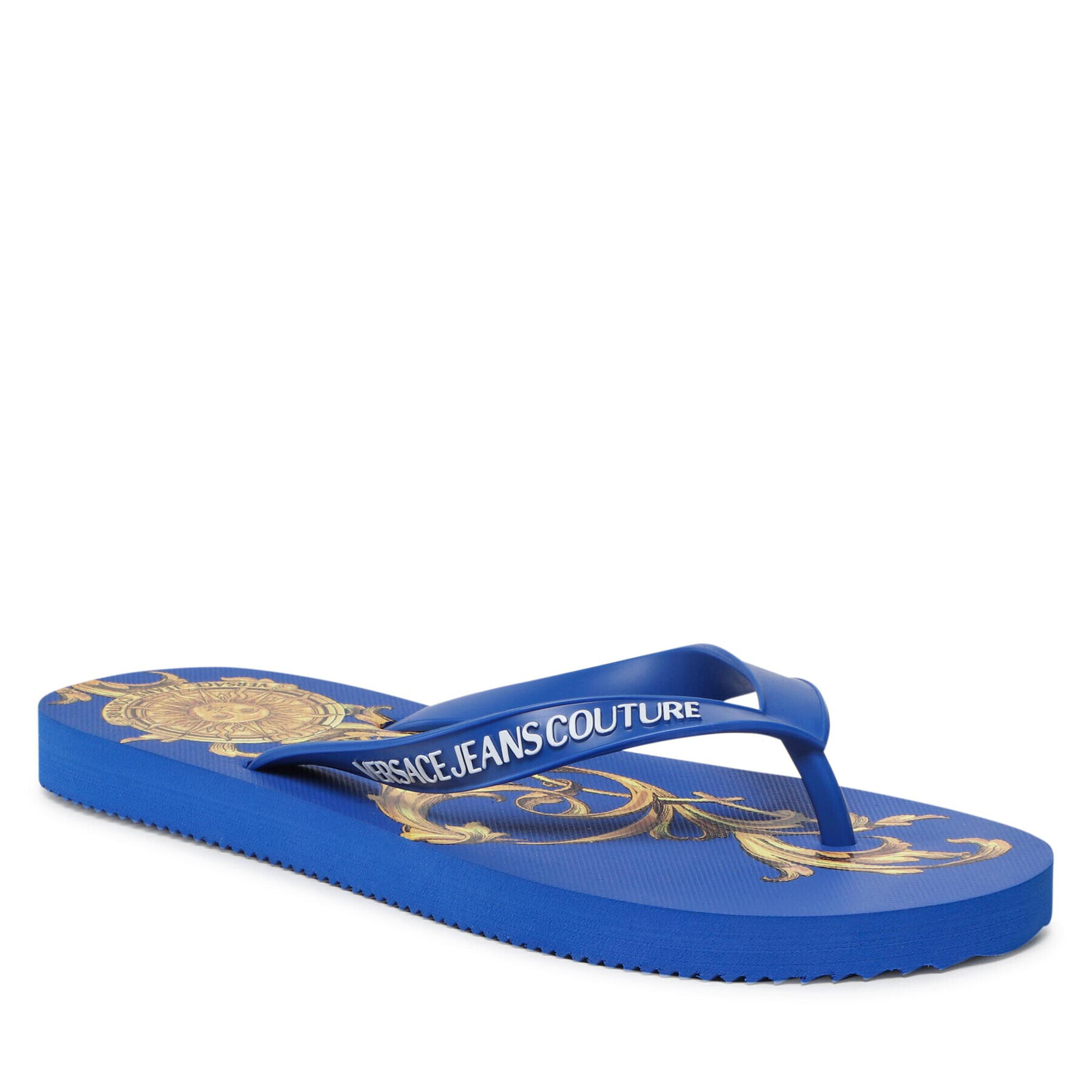 Versace Jeans Couture Flip flop 72YA3SQ7 Albastru - Pled.ro