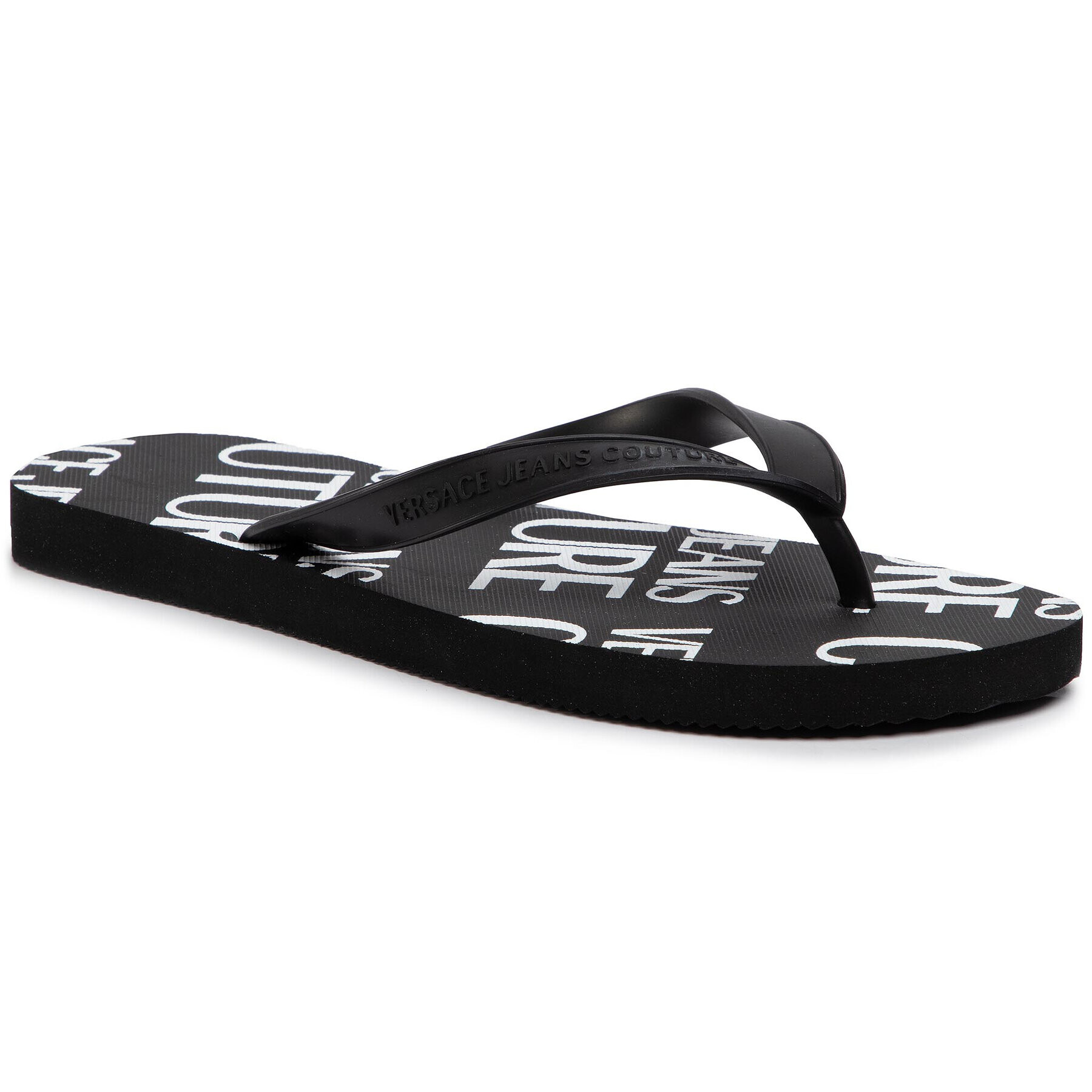 Versace Jeans Couture Flip flop E0YVBSQ7 71403 Negru - Pled.ro