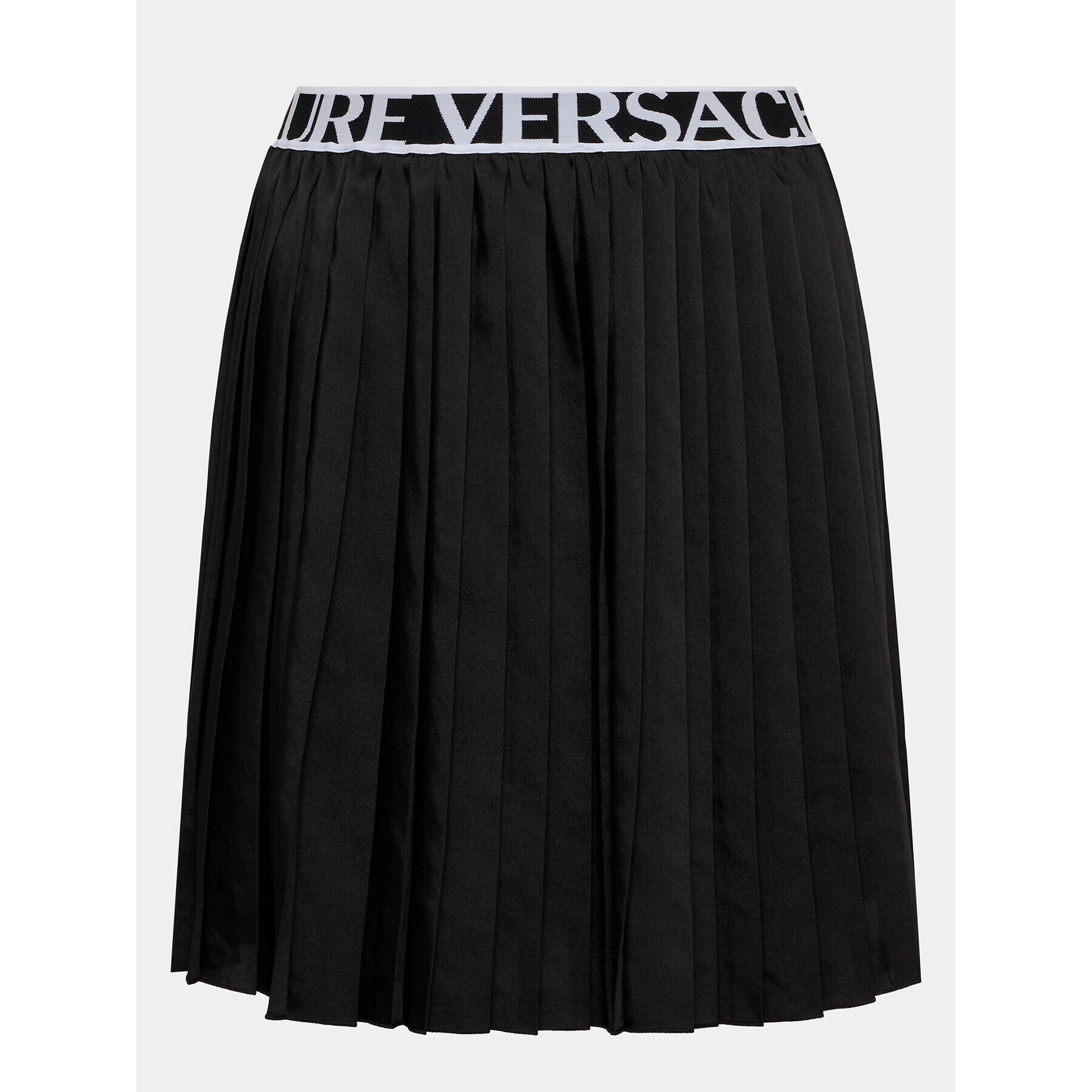 Versace Jeans Couture Fustă plisată 74HAE820 Negru Regular Fit - Pled.ro